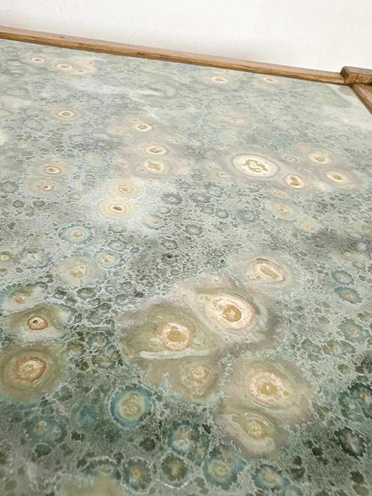 Tavolo scandinavo in legno e ceramica, anni '70 6