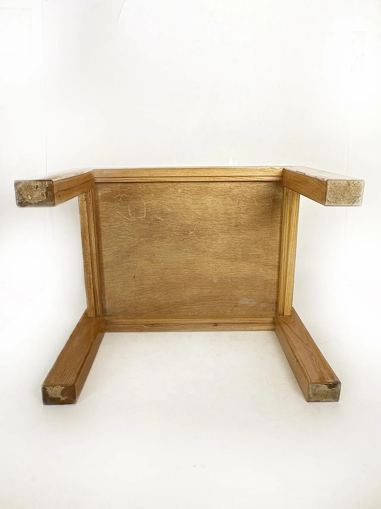 Tavolo scandinavo in legno e ceramica, anni '70 12