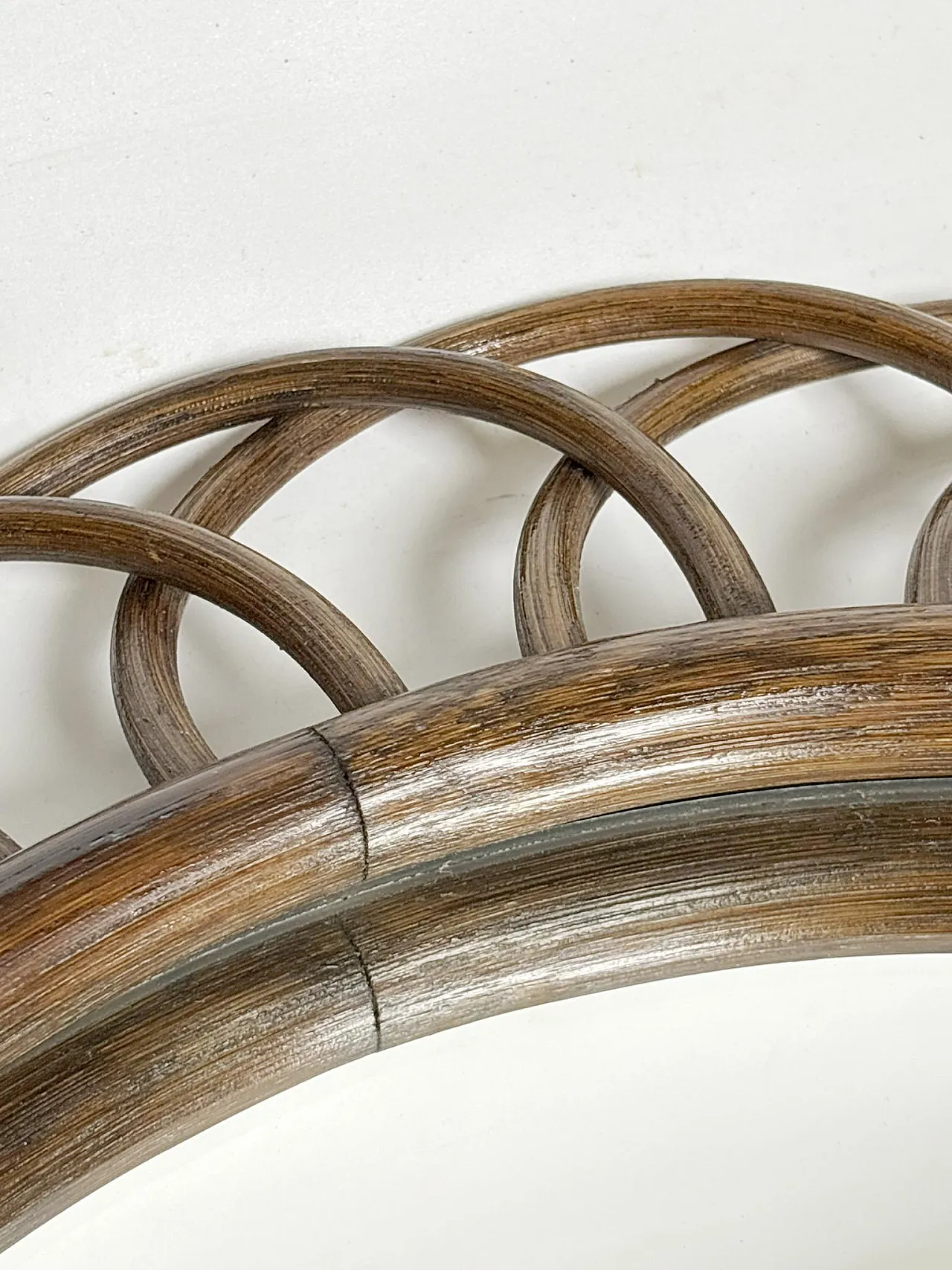 Specchio di legno, anni '60 6