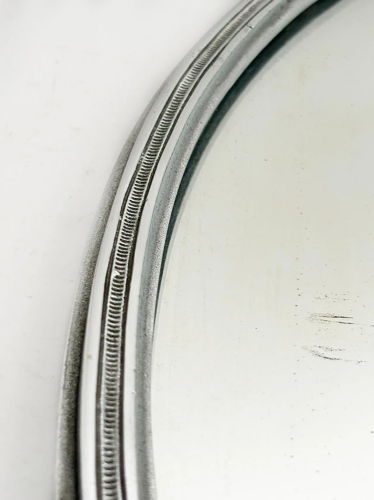 Specchio in metallo cromato e vetro, '900 8