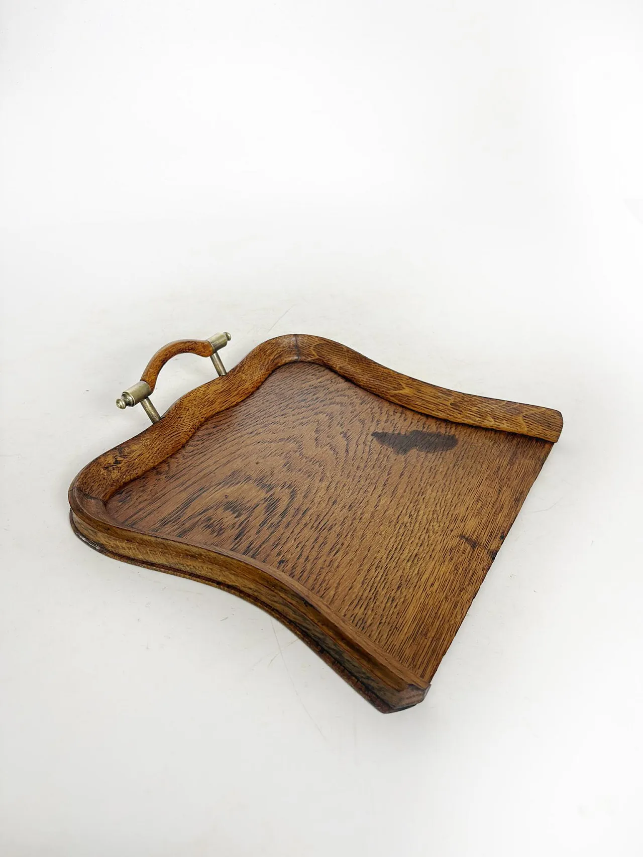 Paletta in legno e ottone, anni '30 3