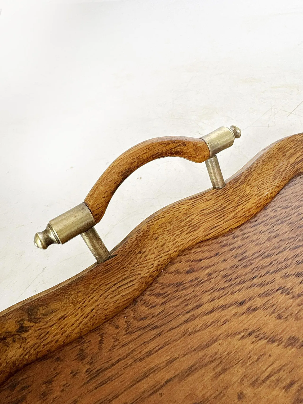 Paletta in legno e ottone, anni '30 7