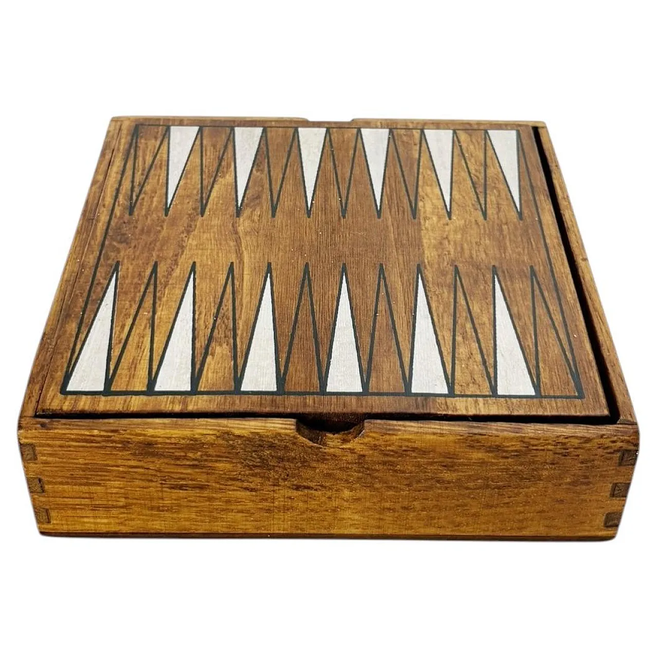Scatola di legno, anni '80 1