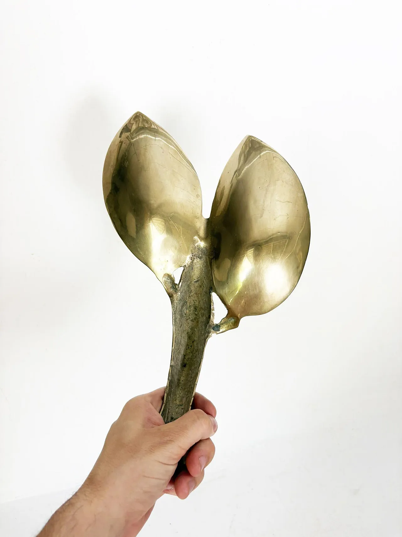 Posacenere in ottone a forma di aragosta, anni '70 9
