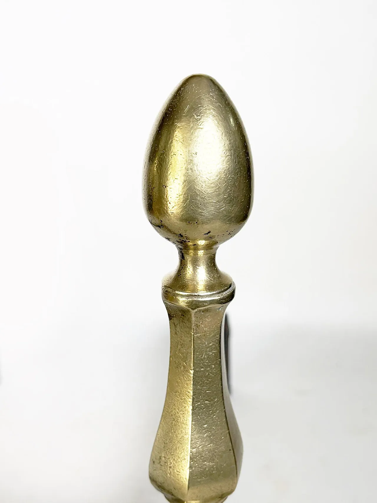 Coppia di androni con terminali in ottone, anni '30 4