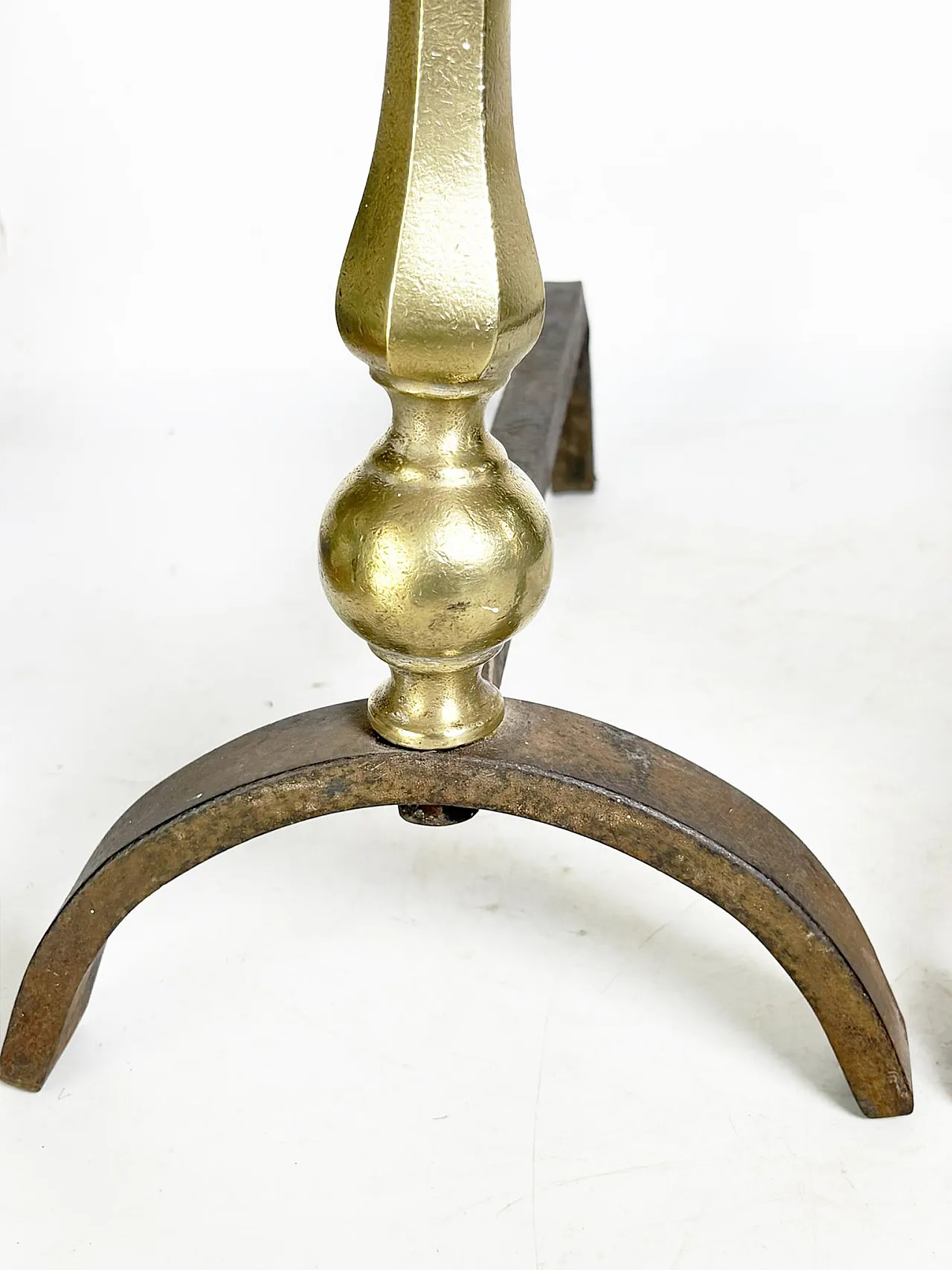 Coppia di androni con terminali in ottone, anni '30 6