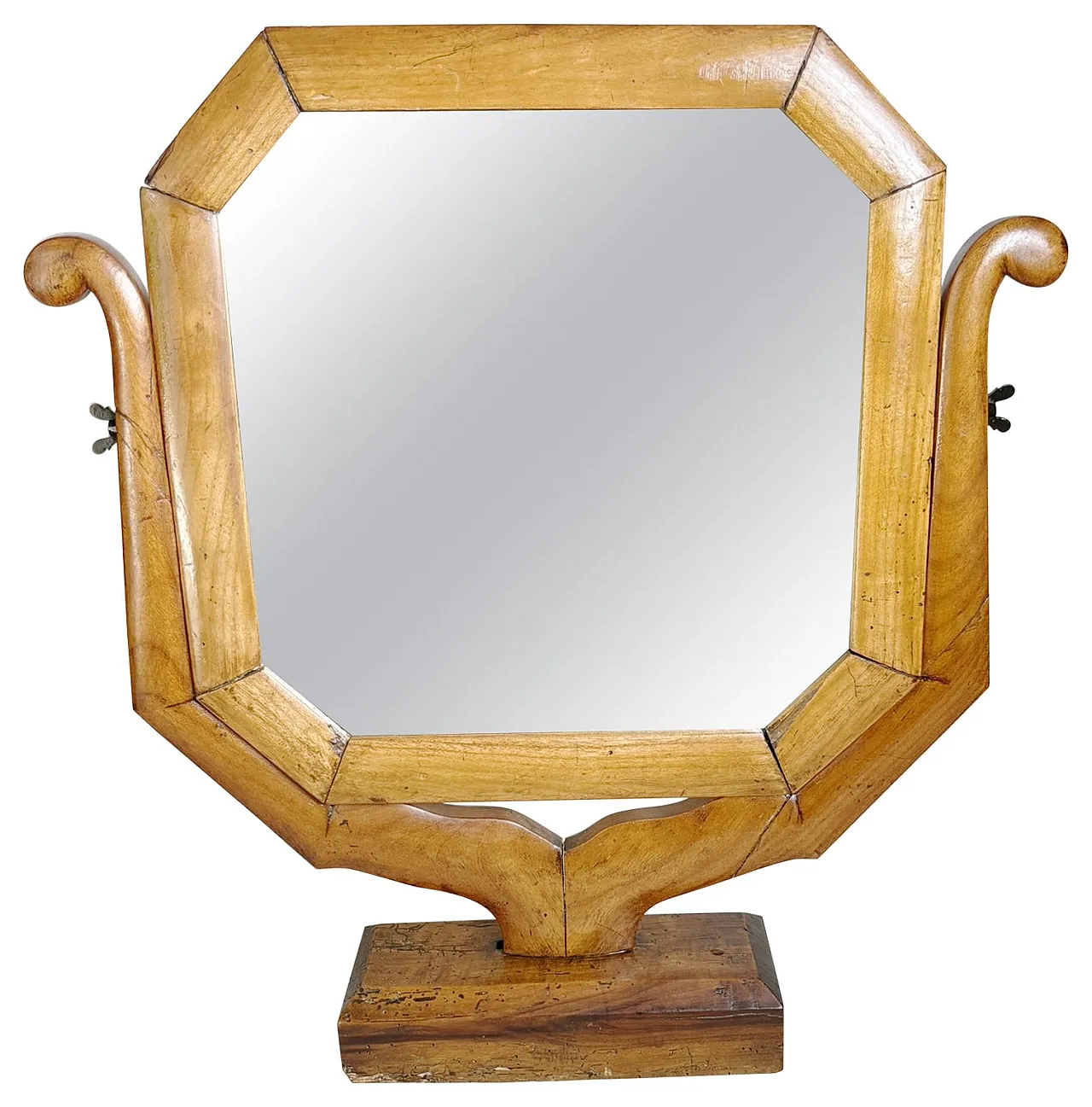 Specchio di legno, anni '50 1