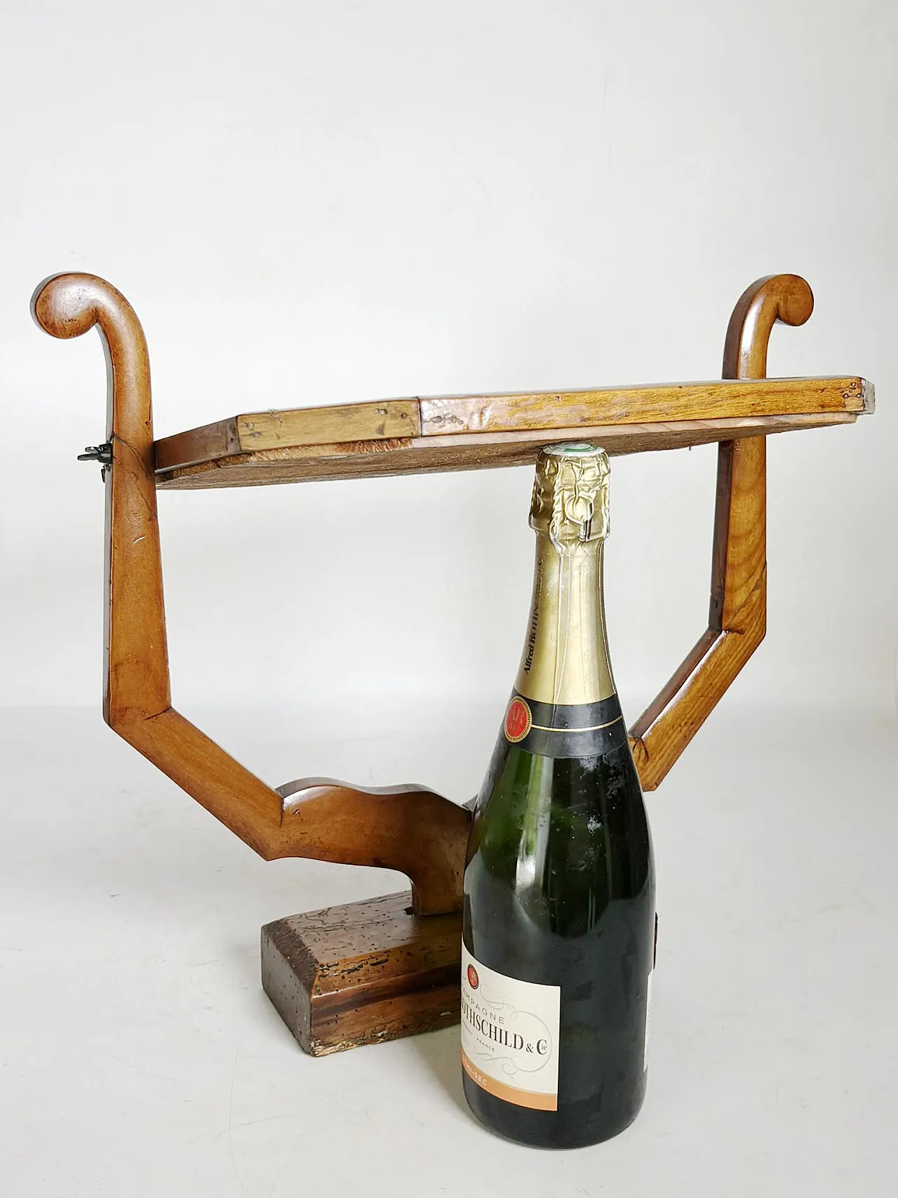 Specchio di legno, anni '50 3