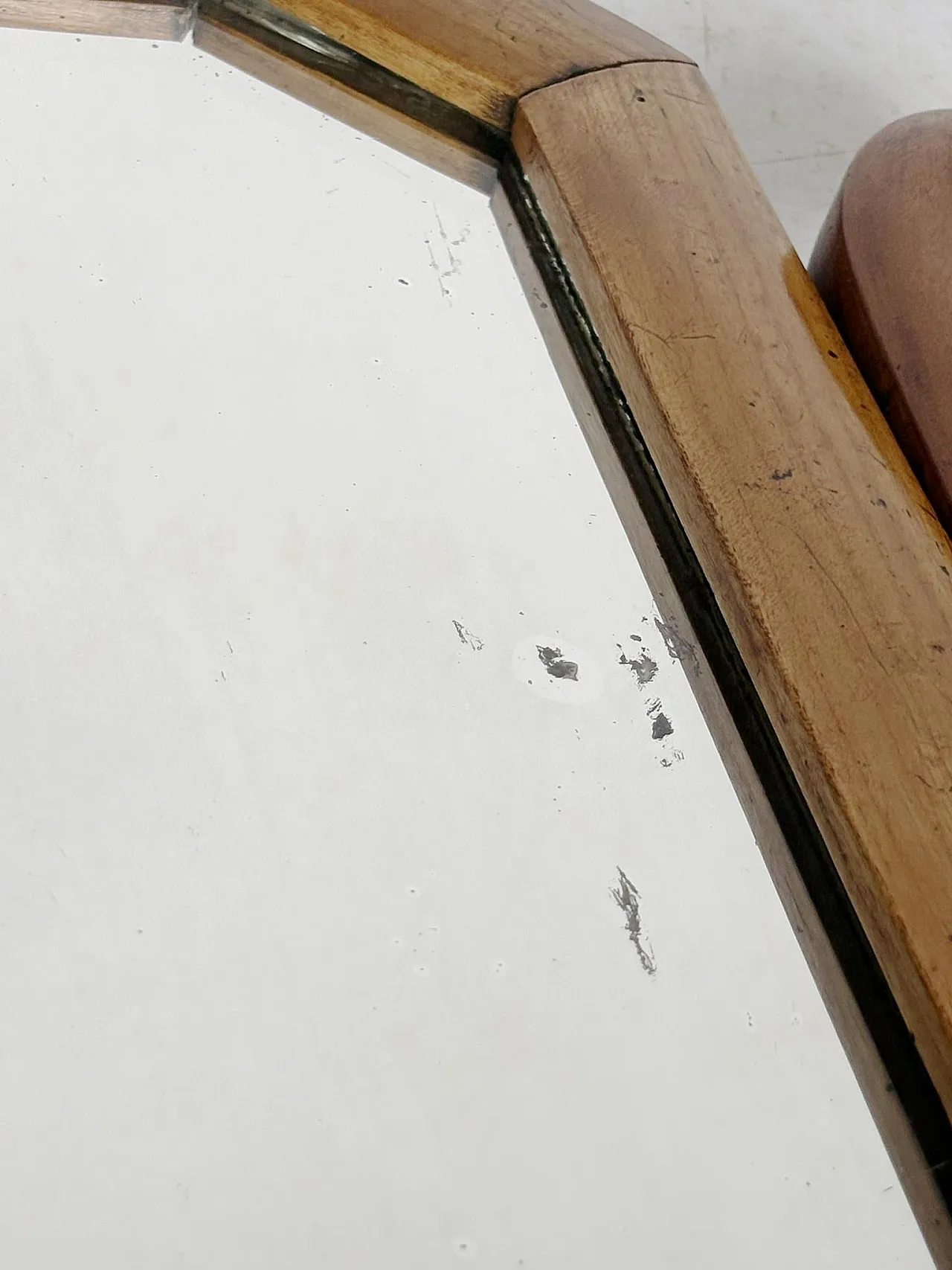 Specchio di legno, anni '50 6