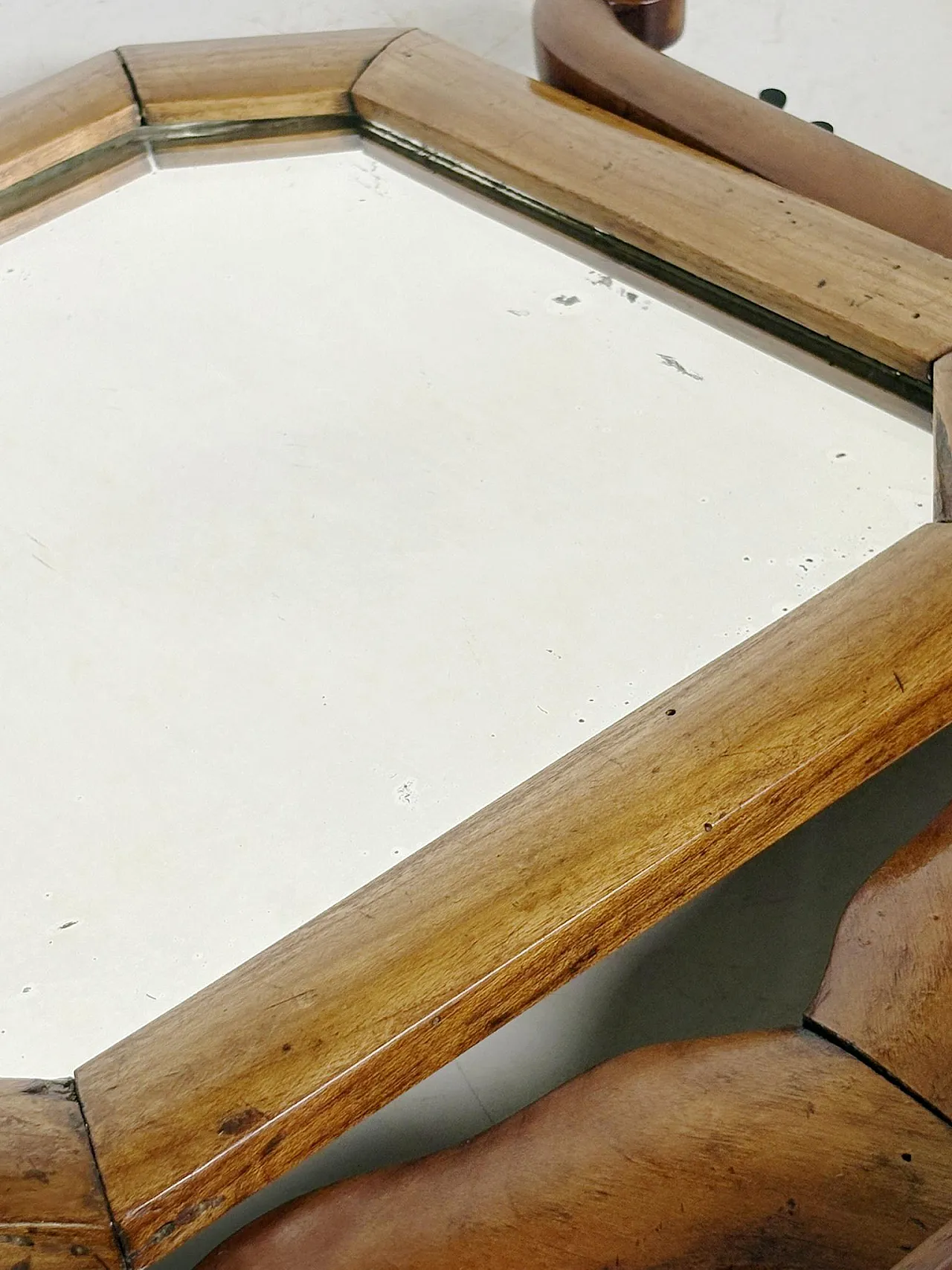 Specchio di legno, anni '50 7