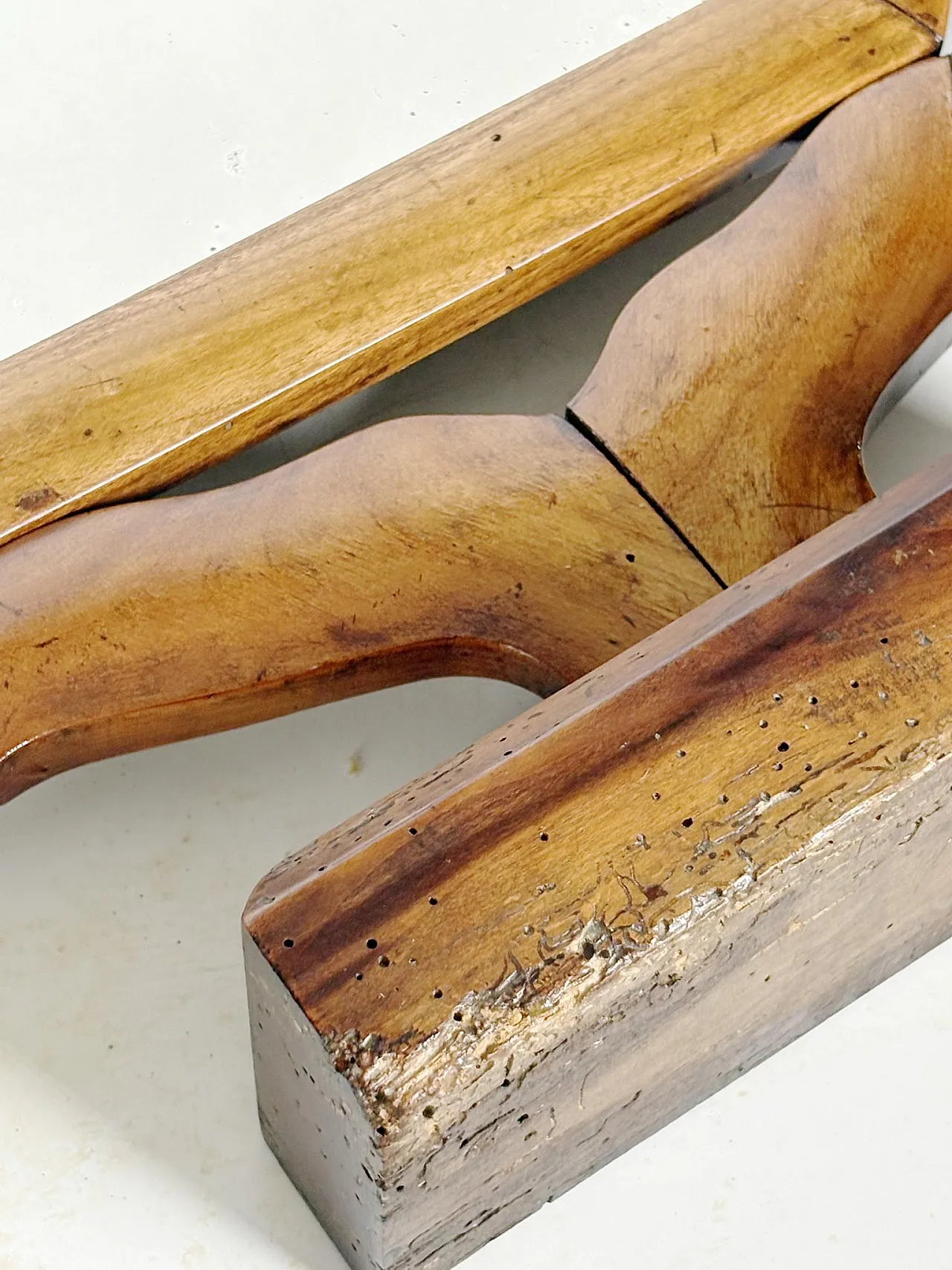 Specchio di legno, anni '50 10