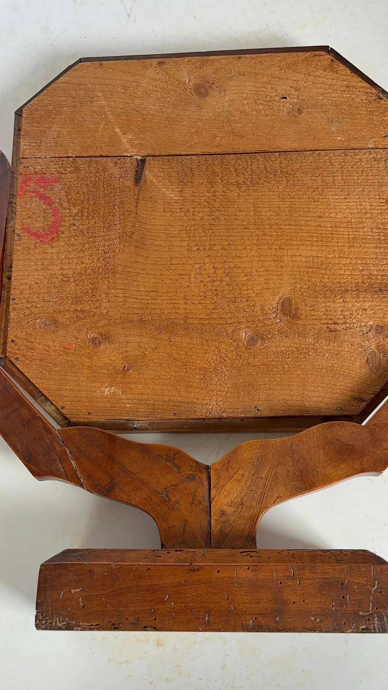 Specchio di legno, anni '50 11