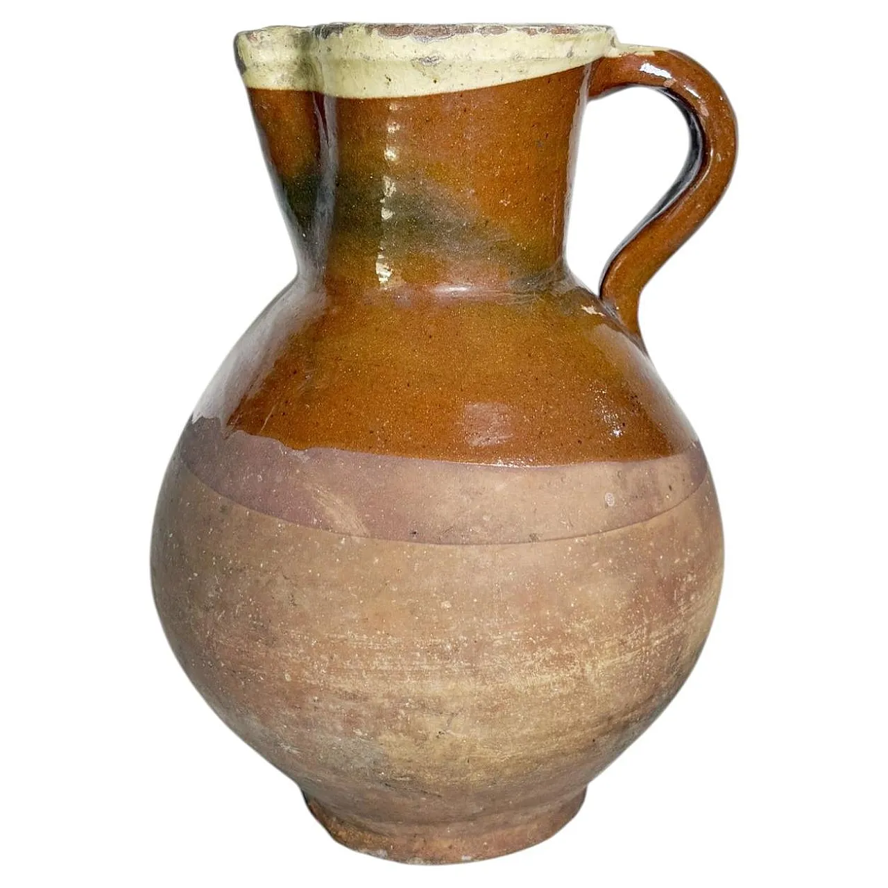 Vaso in ceramica smaltata, anni '60 1