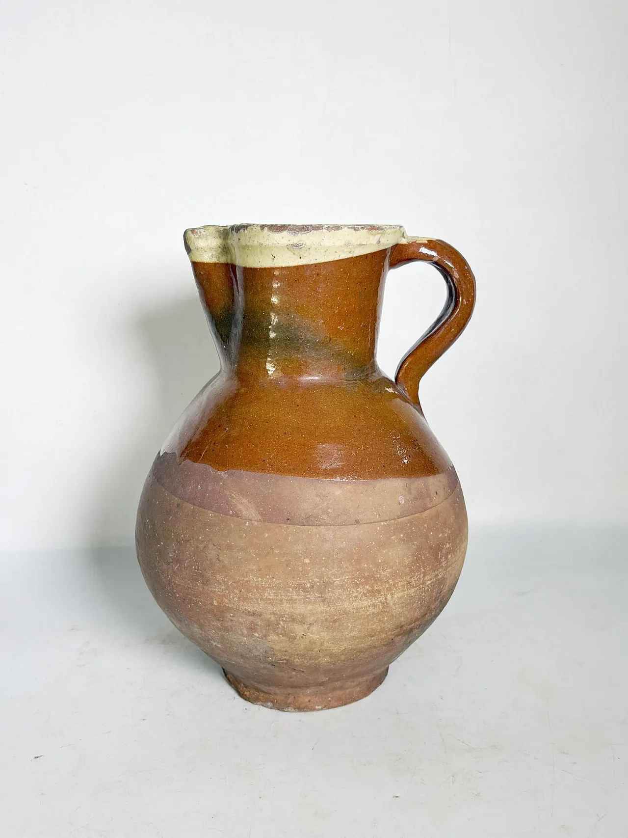 Vaso in ceramica smaltata, anni '60 2