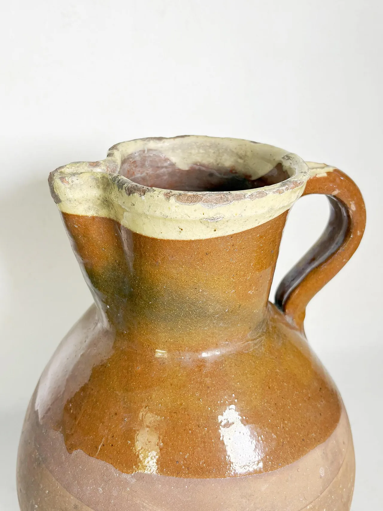 Vaso in ceramica smaltata, anni '60 4