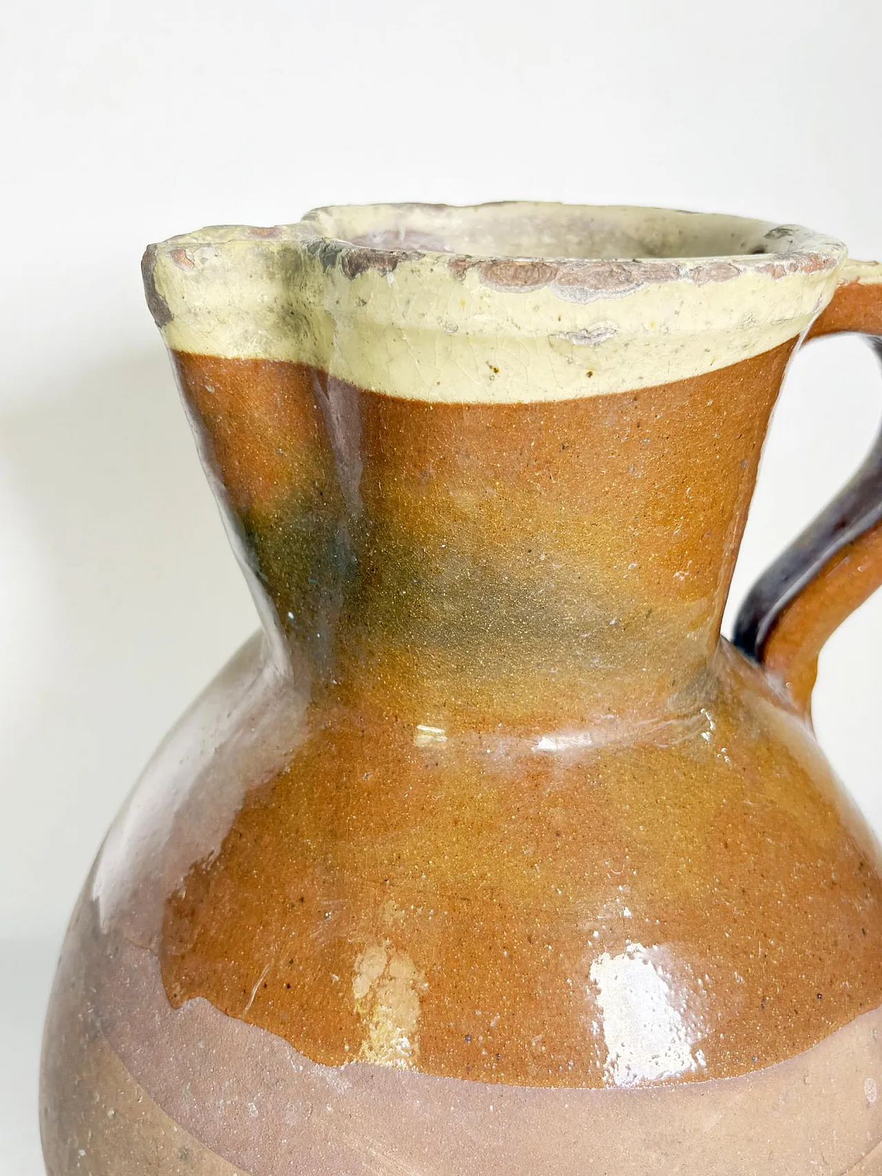 Vaso in ceramica smaltata, anni '60 5