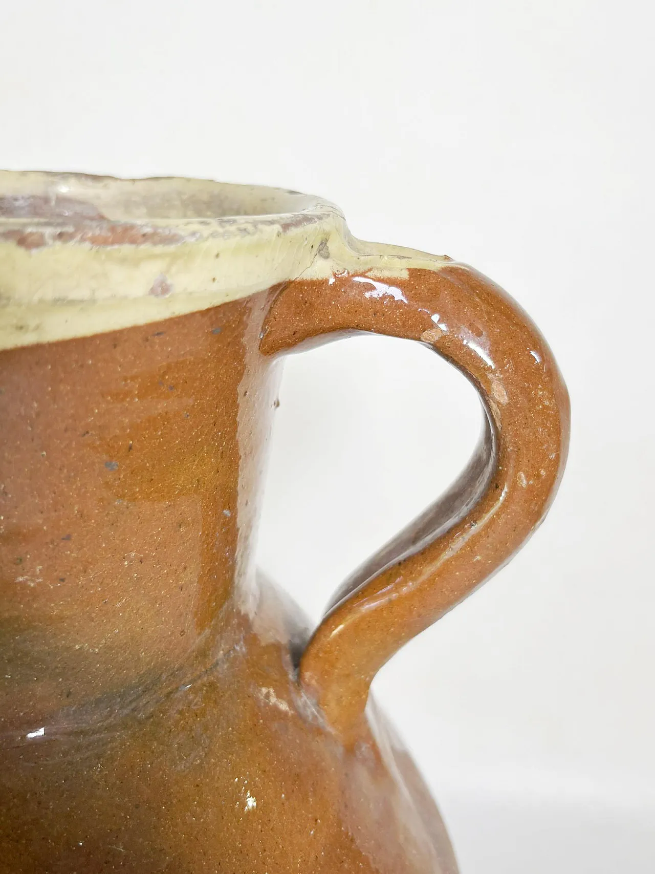 Vaso in ceramica smaltata, anni '60 6