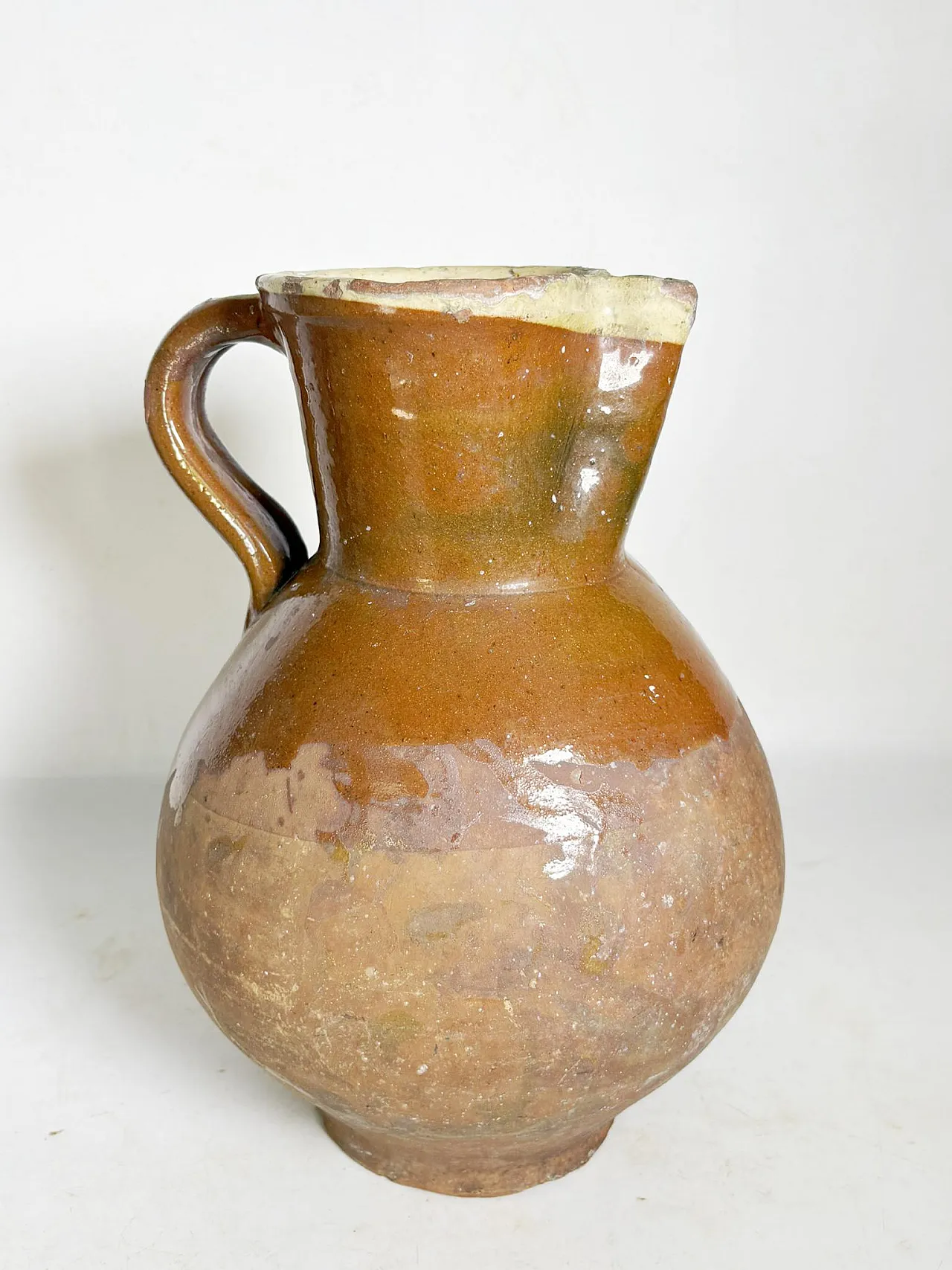 Vaso in ceramica smaltata, anni '60 8