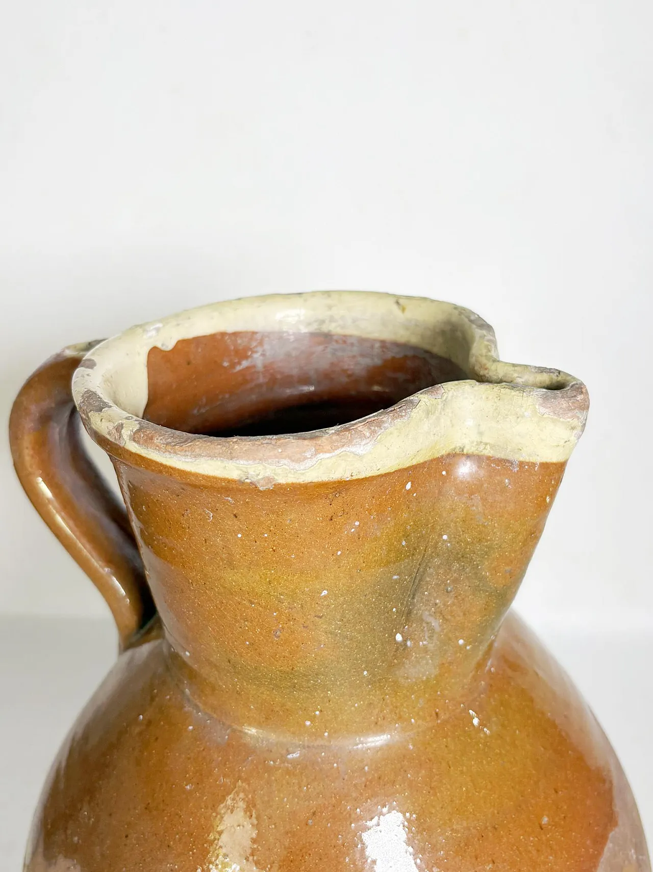 Vaso in ceramica smaltata, anni '60 9