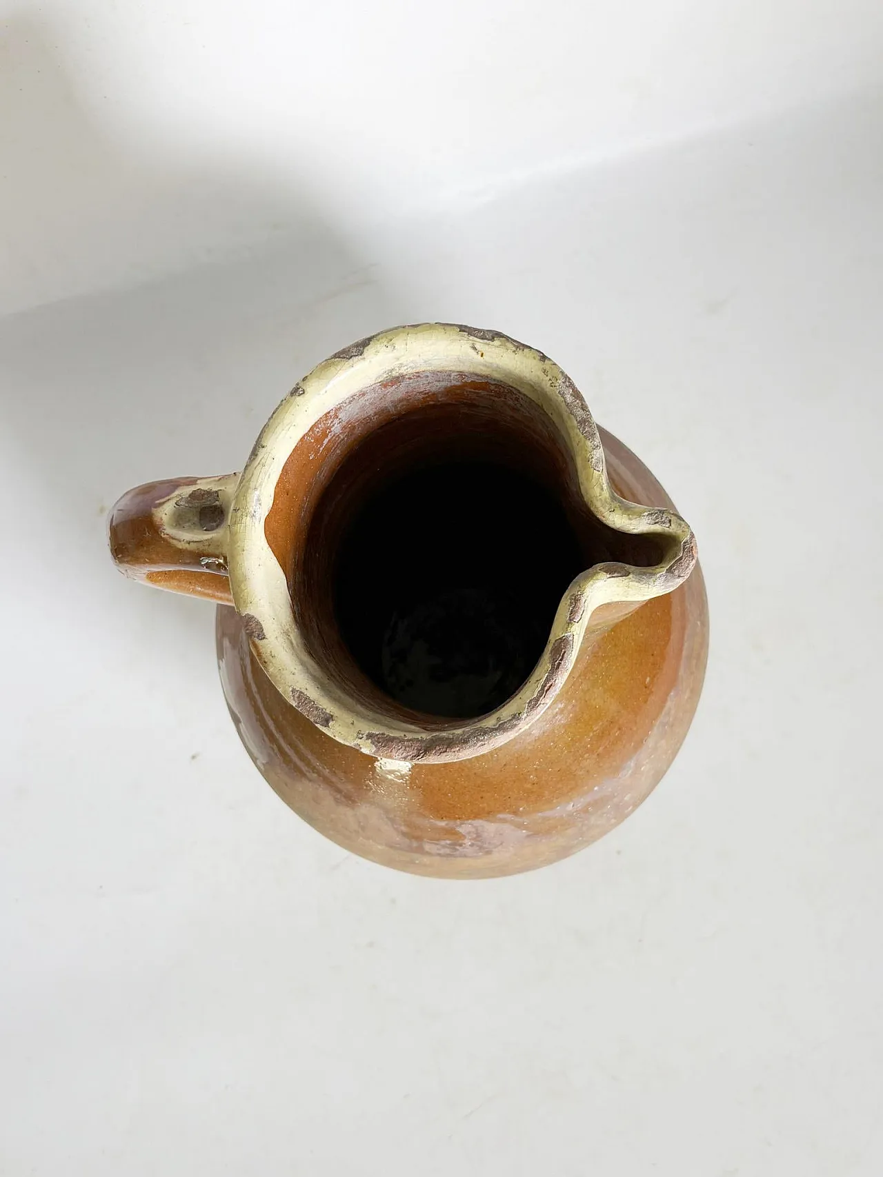 Vaso in ceramica smaltata, anni '60 11