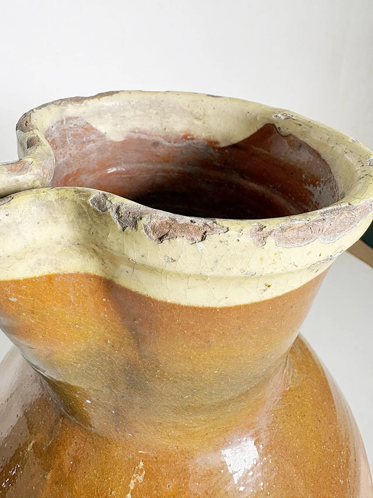 Vaso in ceramica smaltata, anni '60 12