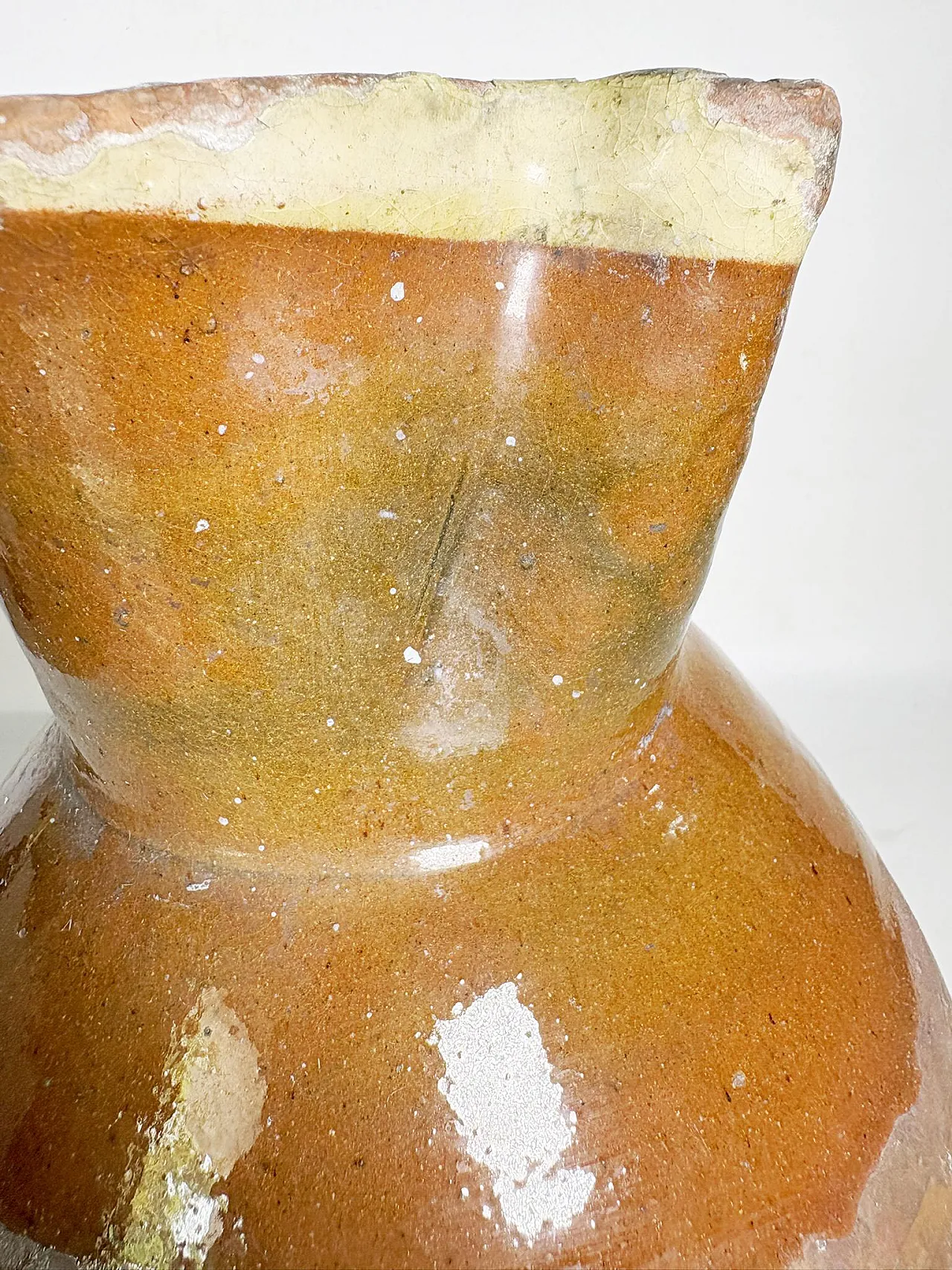 Vaso in ceramica smaltata, anni '60 15