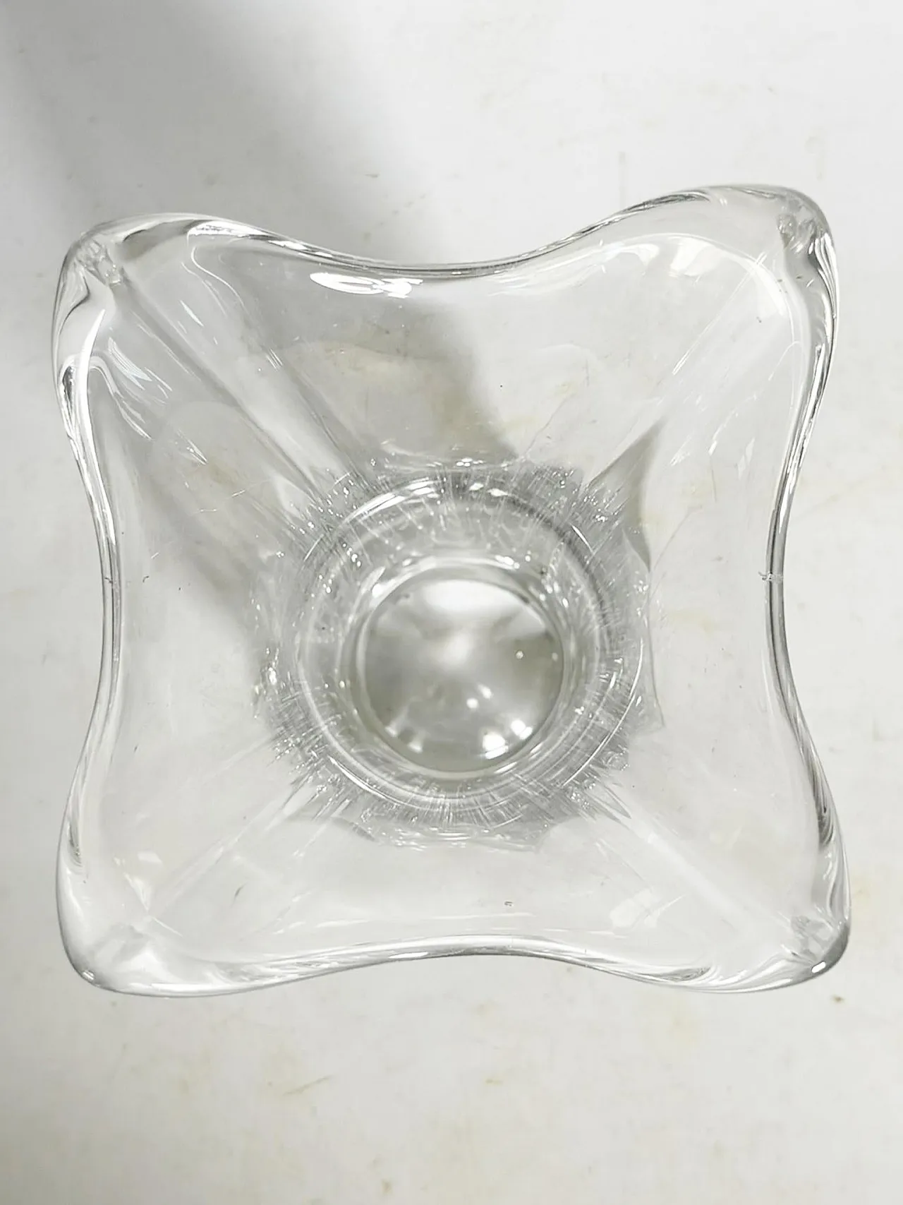 Vaso di cristallo, Francia, 1970 4
