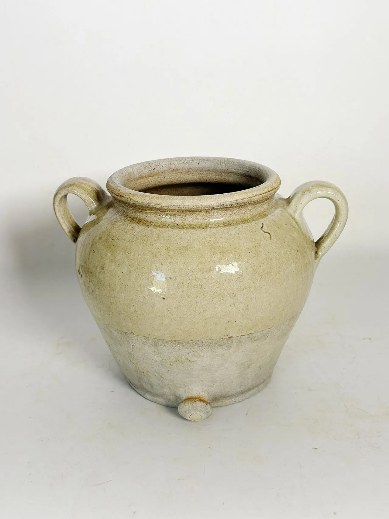 Vaso in terracotta smaltata, anni '60 2