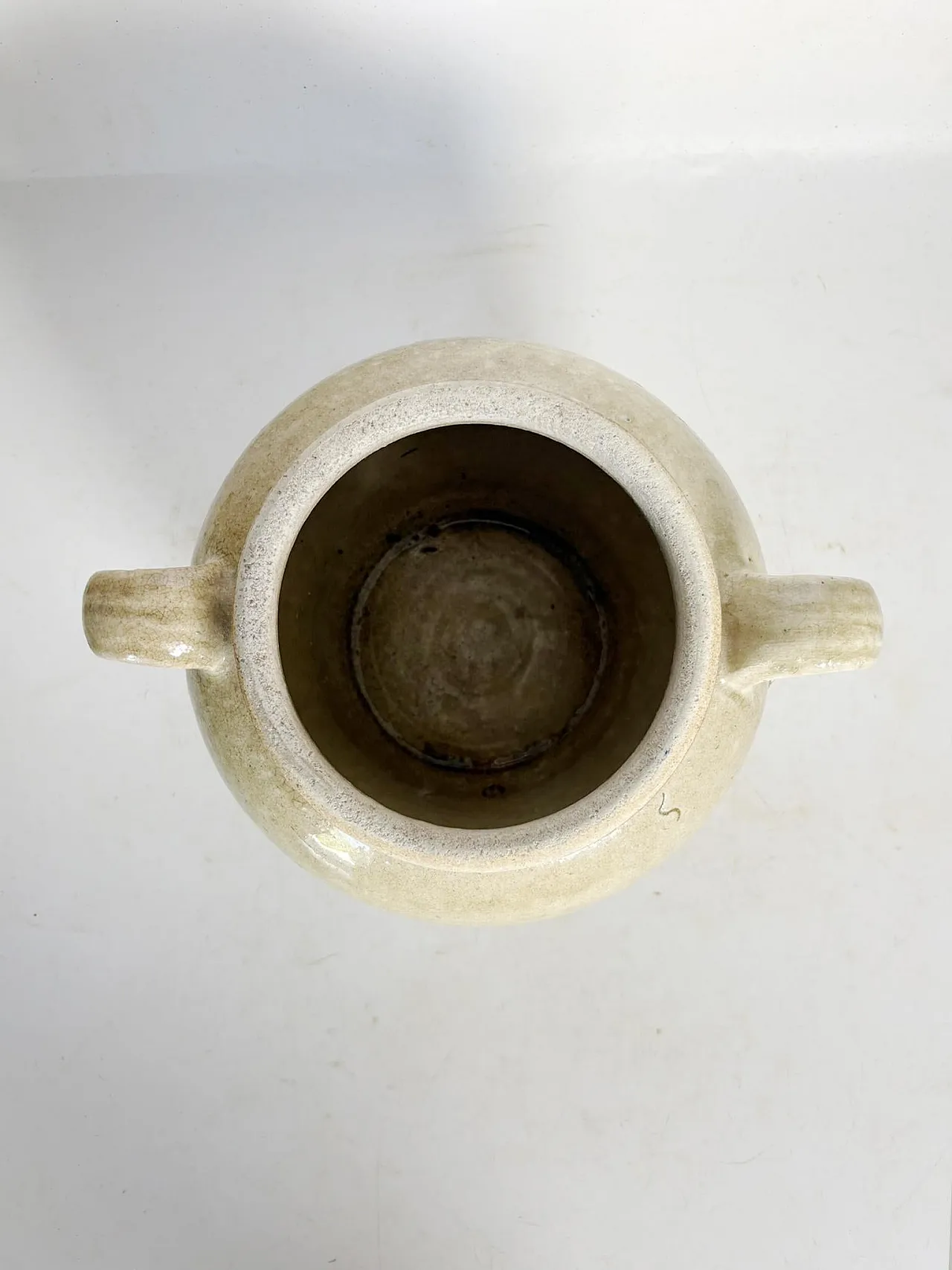 Vaso in terracotta smaltata, anni '60 4