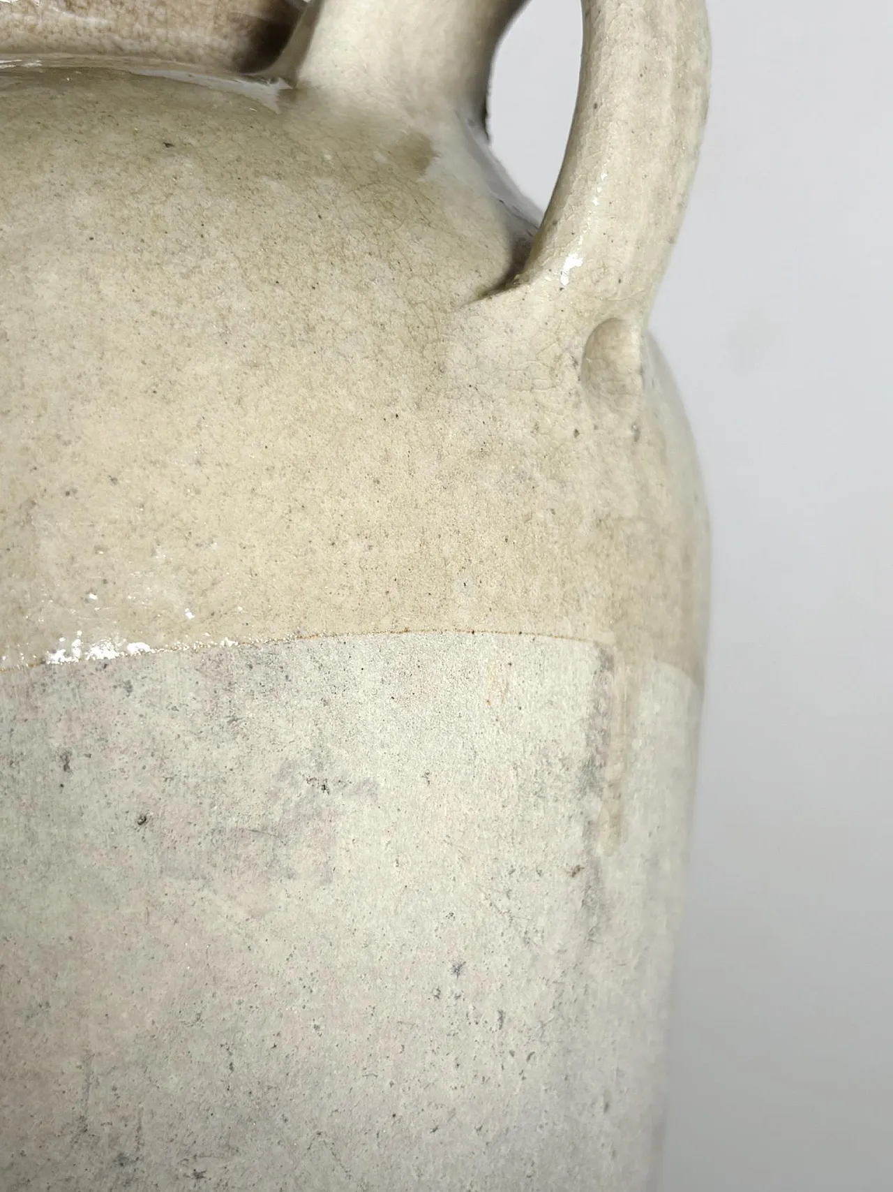 Vaso in terracotta smaltata, anni '60 13