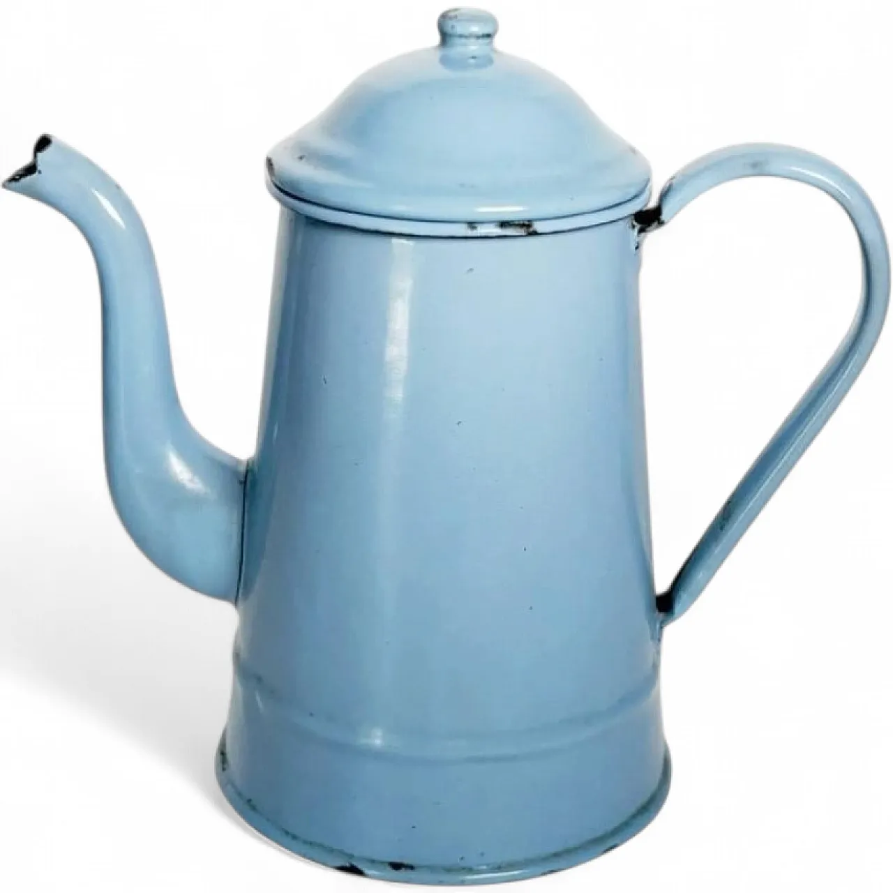 Caffettiera in ferro smaltato, anni ’60 12