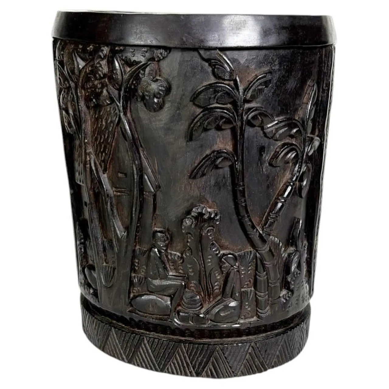 Wooden brush holder / Vide poche, 1950s 1