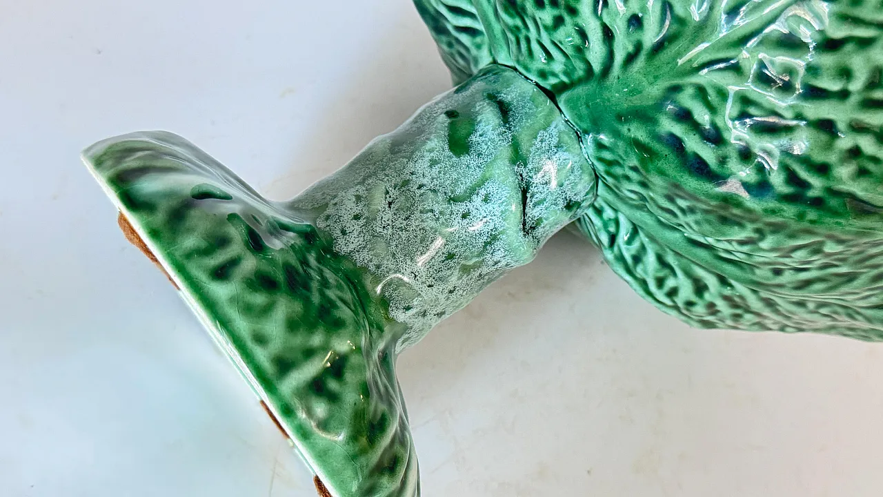 Cesto di frutta in ceramica, anni '60 11