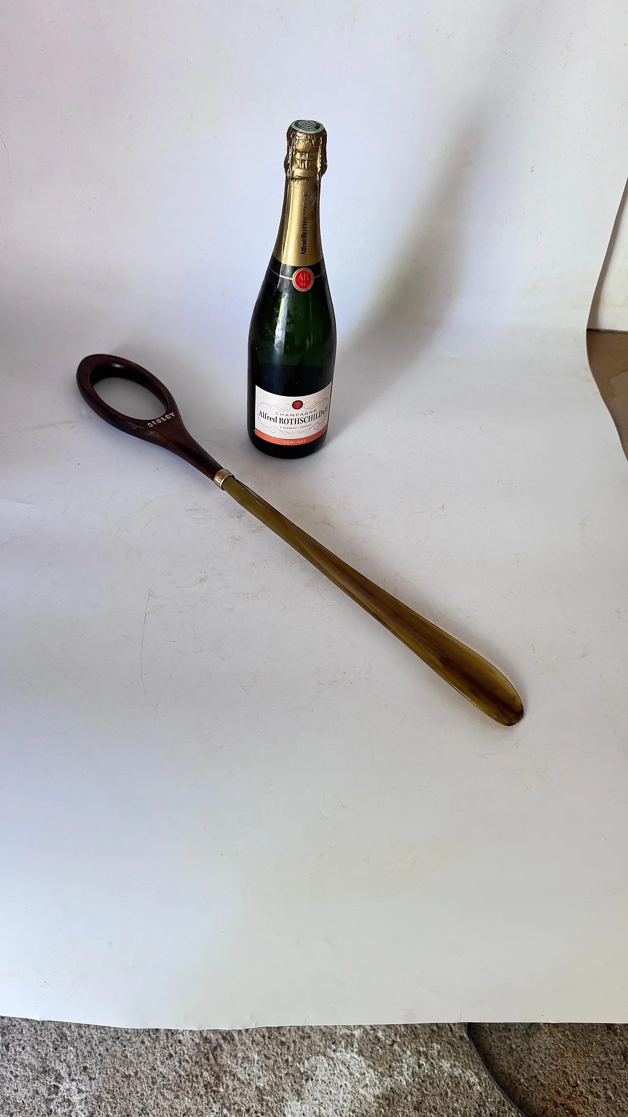 Long Shoehorn in wood andhorn, 1970s 2