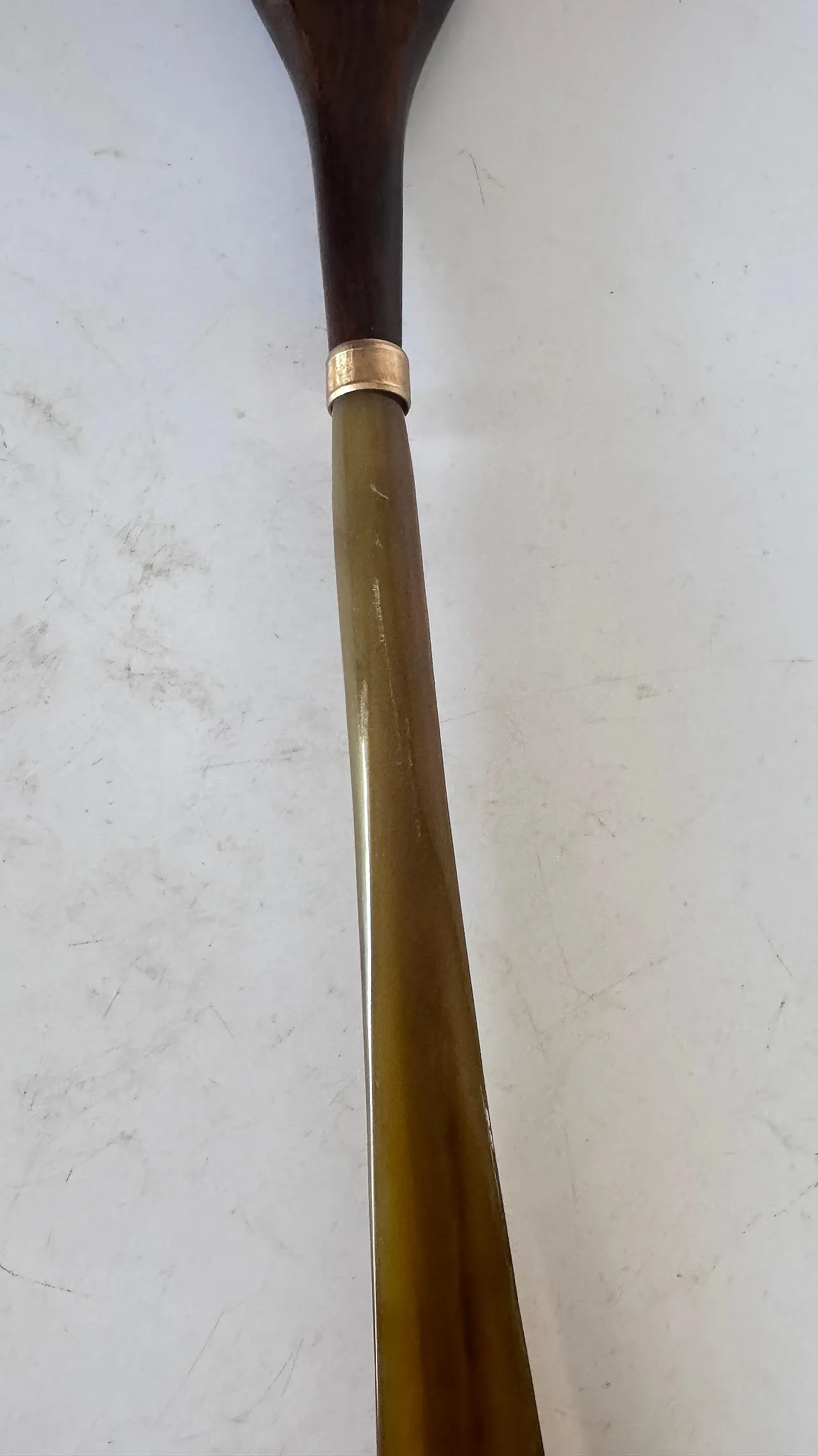 Long Shoehorn in wood andhorn, 1970s 7