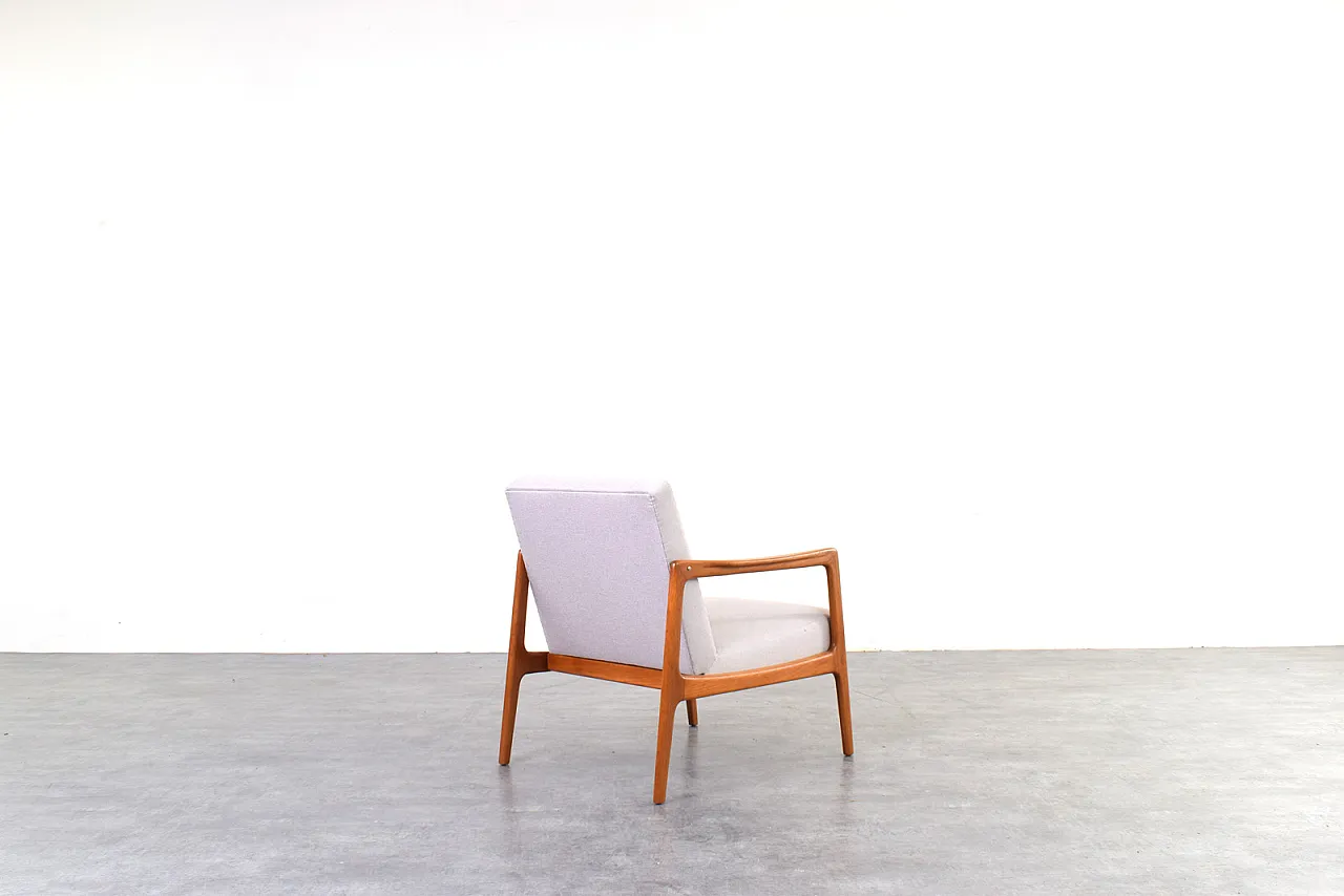 Mid-Century Teak Lounge Chair by Alf Svensson for Dux, 1960s. 5