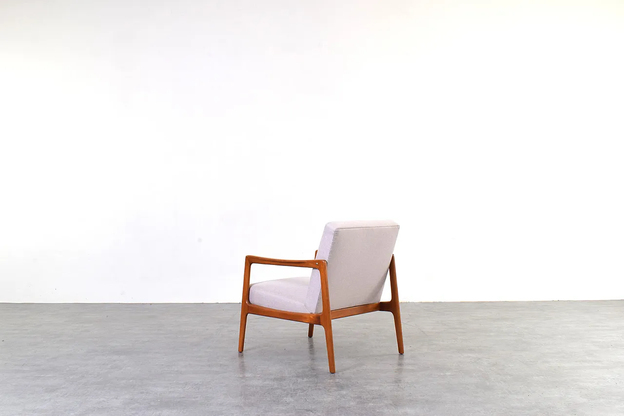 Mid-Century Teak Lounge Chair by Alf Svensson for Dux, 1960s. 6
