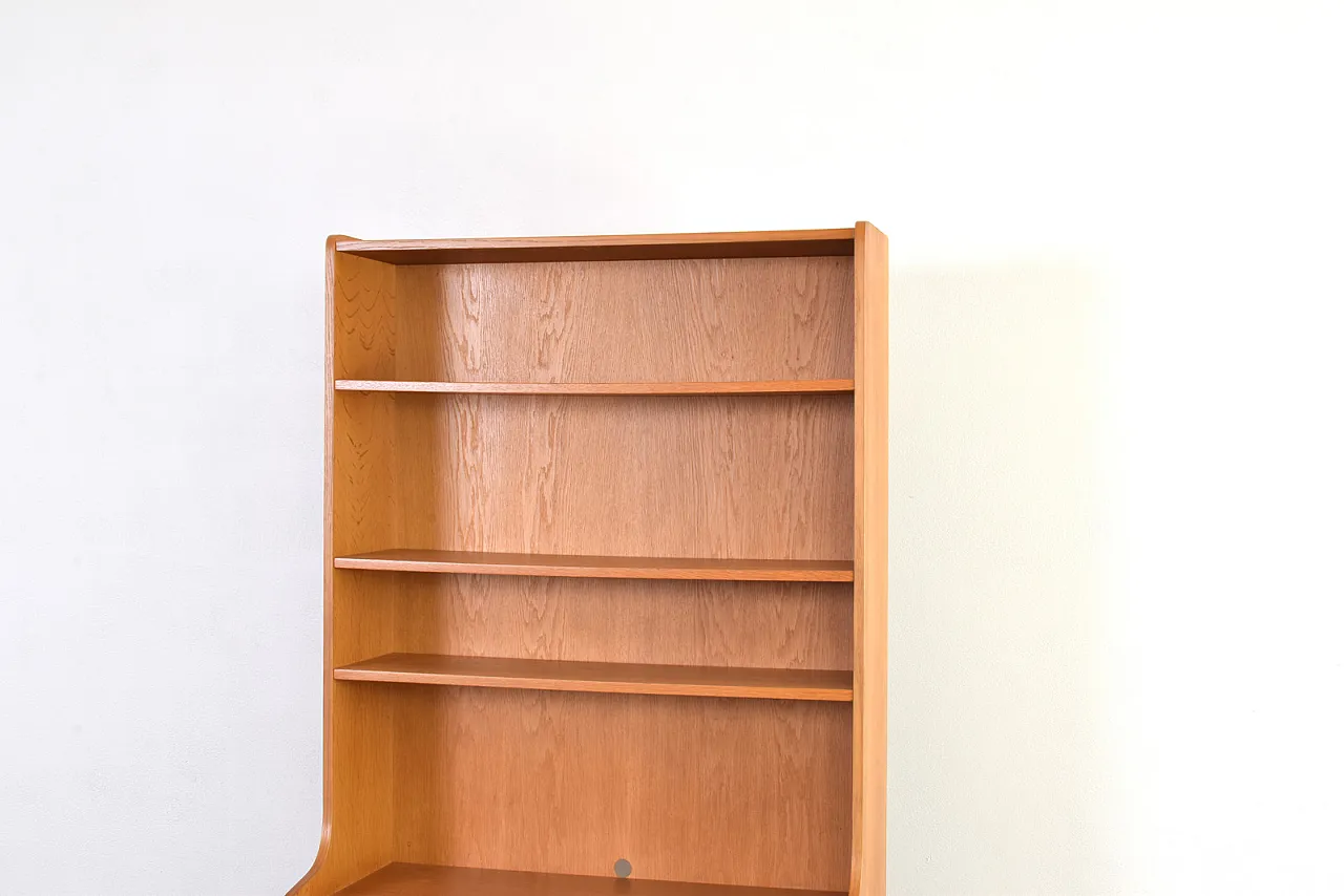 Mid-Century Danish Oak Bookcase, 1960s. 8