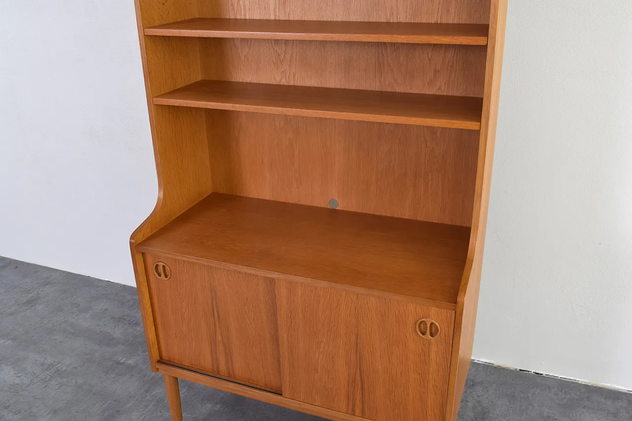 Mid-Century Danish Oak Bookcase, 1960s. 14
