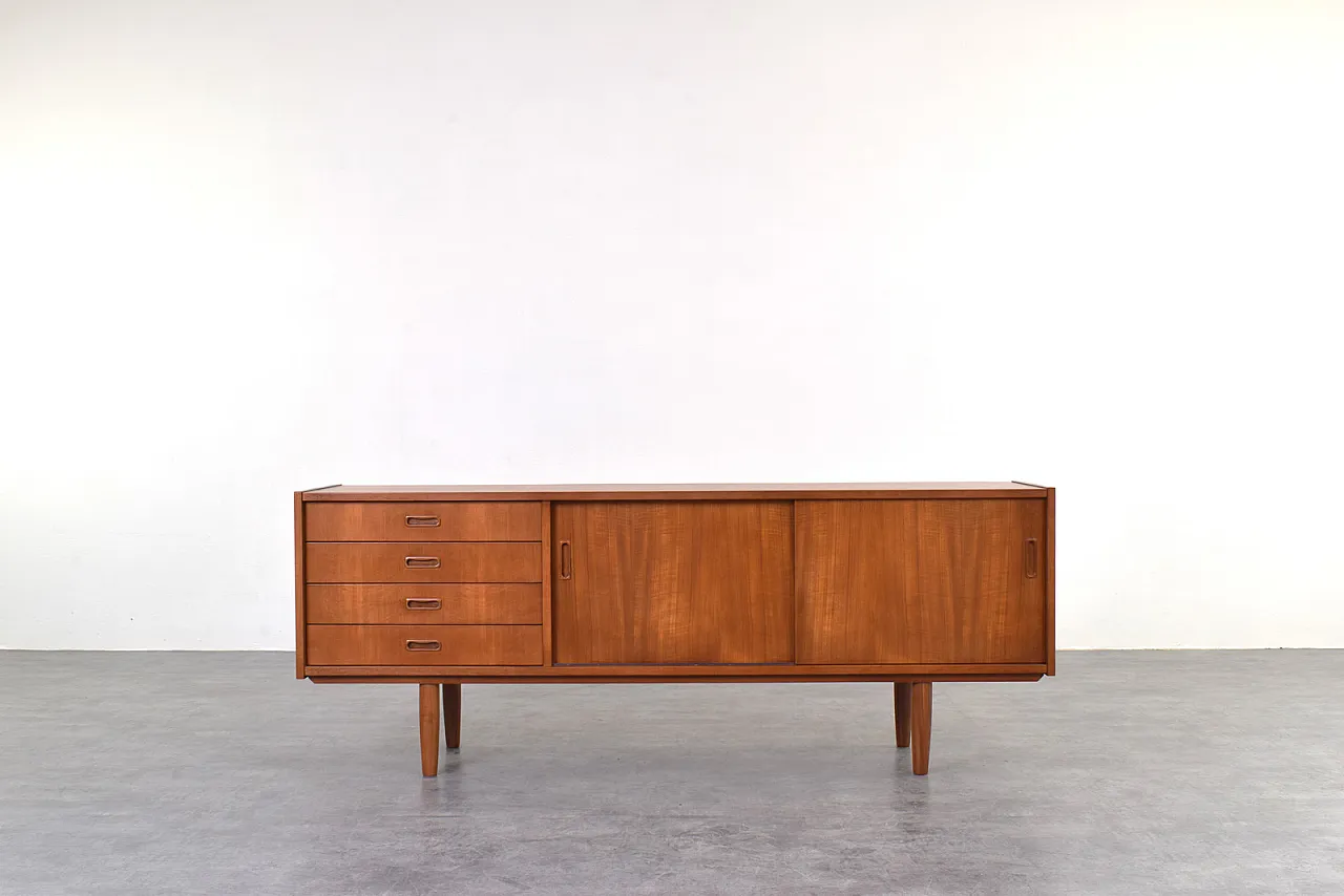 Mid-Century Danish Teak Sideboard, 1960s. 1
