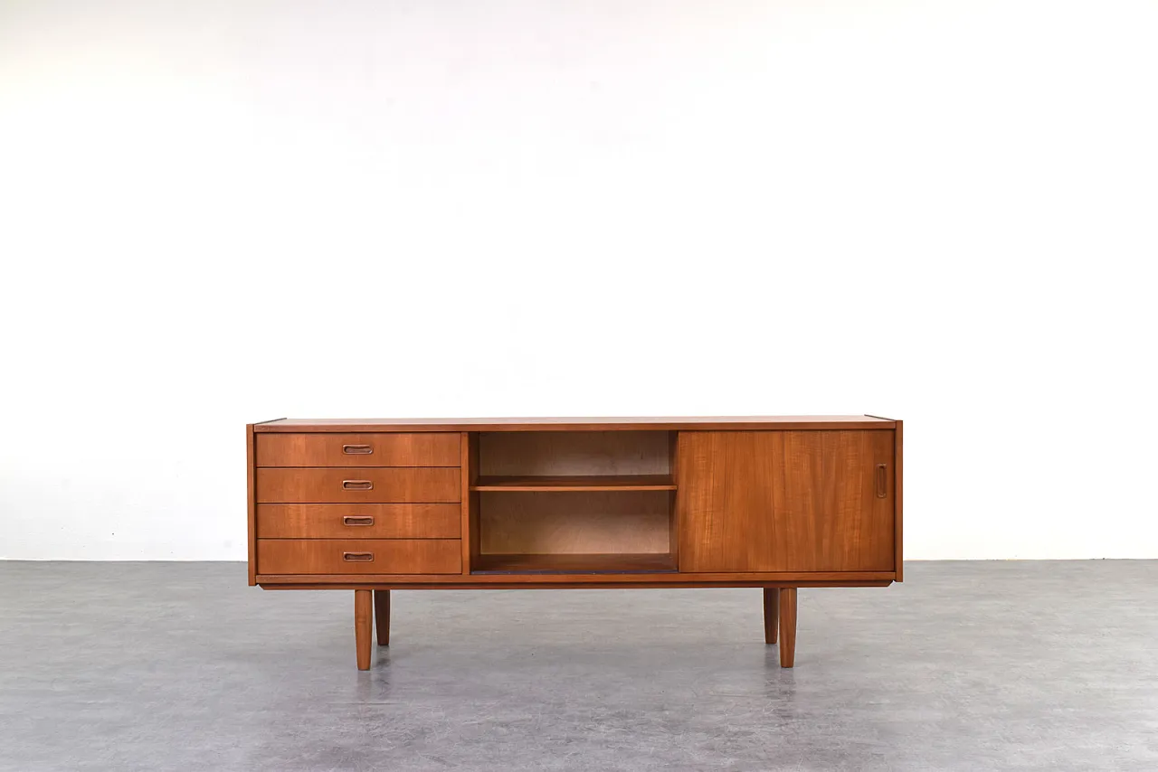 Mid-Century Danish Teak Sideboard, 1960s. 2