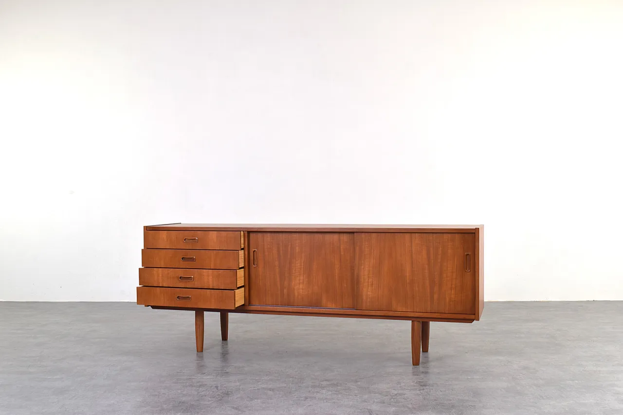 Mid-Century Danish Teak Sideboard, 1960s. 6