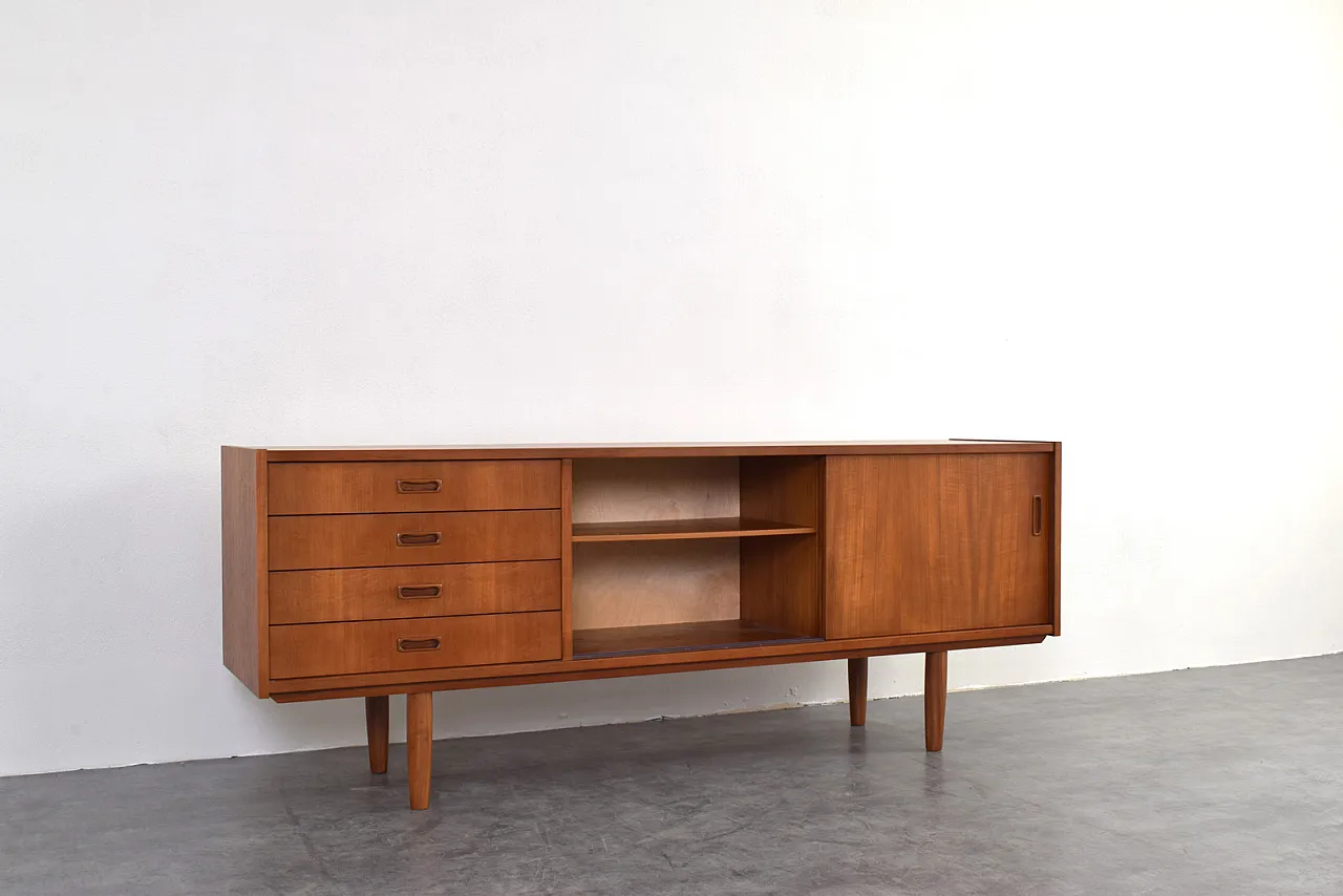 Mid-Century Danish Teak Sideboard, 1960s. 11