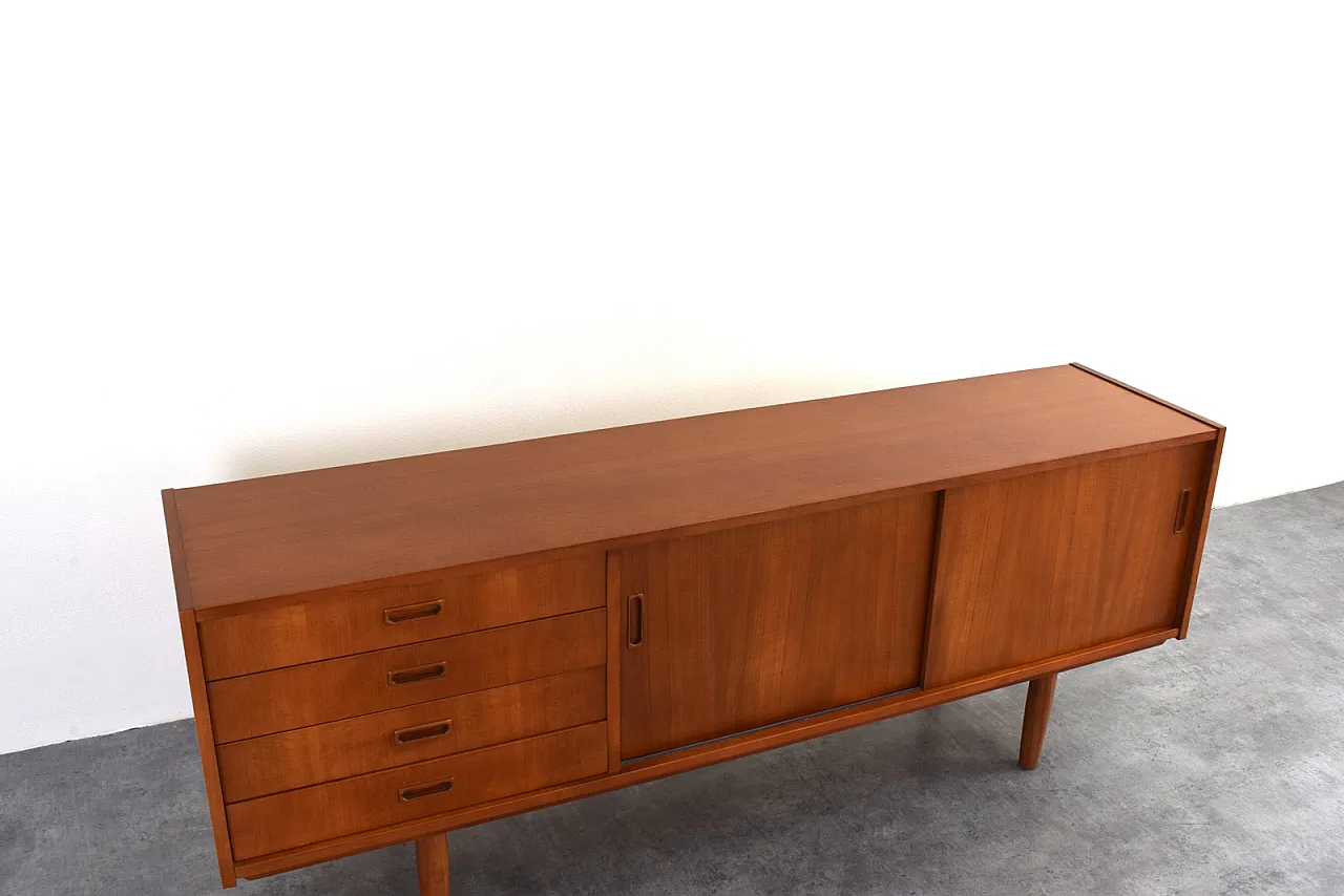 Mid-Century Danish Teak Sideboard, 1960s. 13