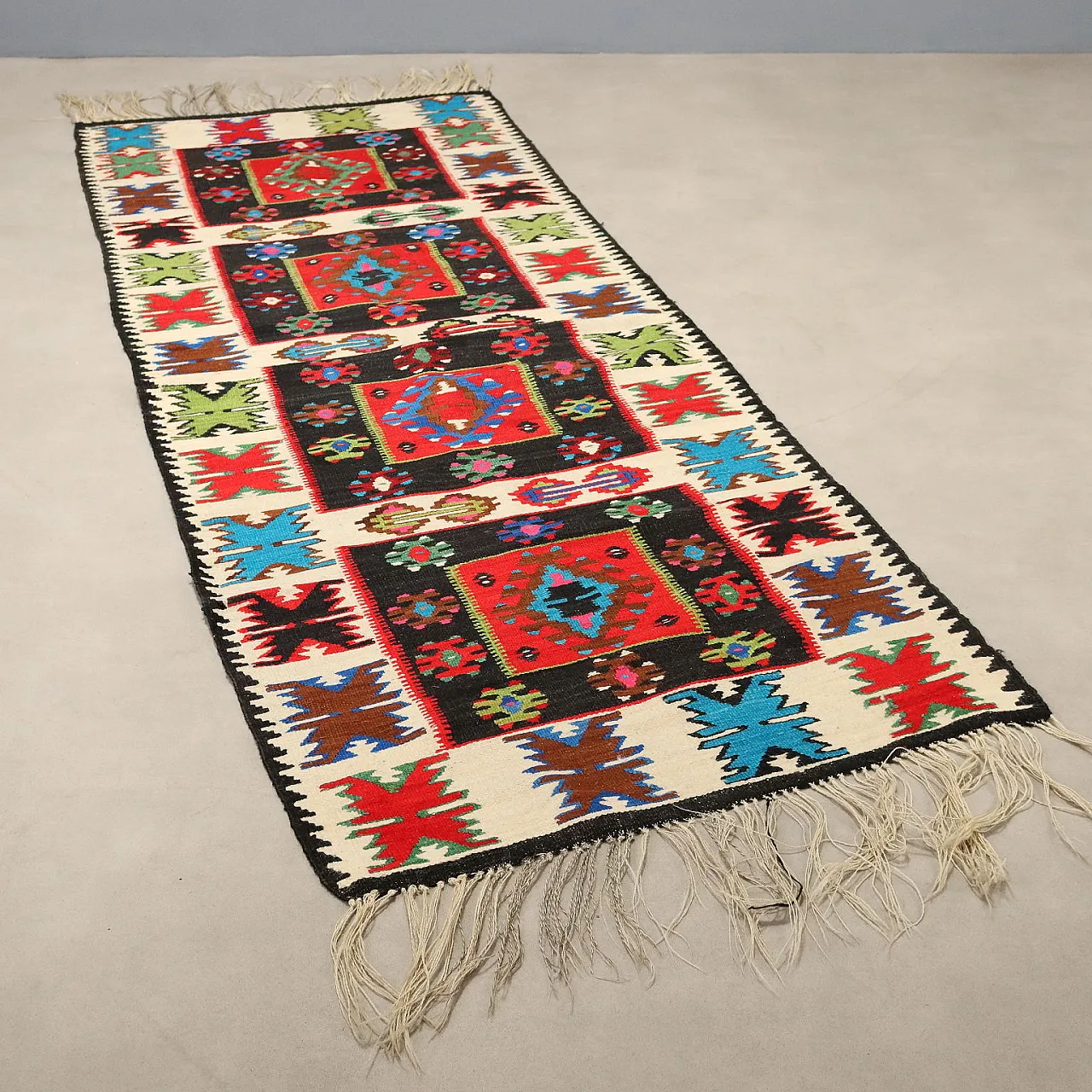 Kilim rug in wool, 20th century 1