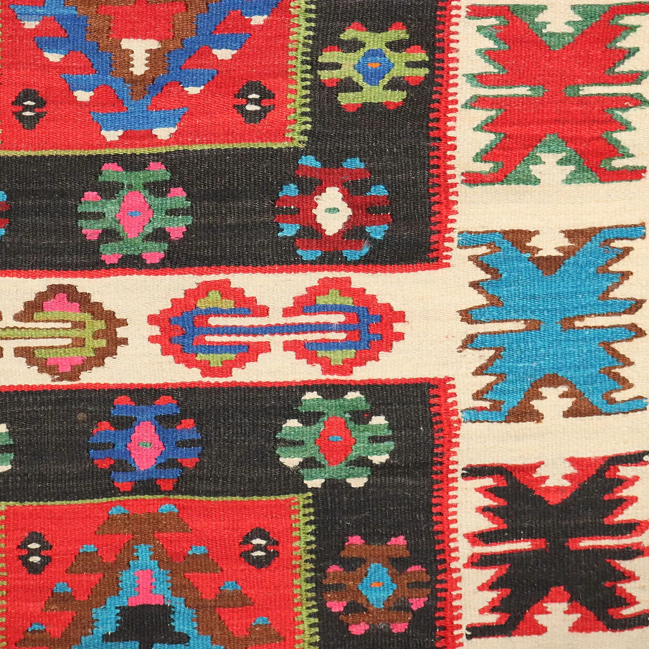 Kilim rug in wool, 20th century 5