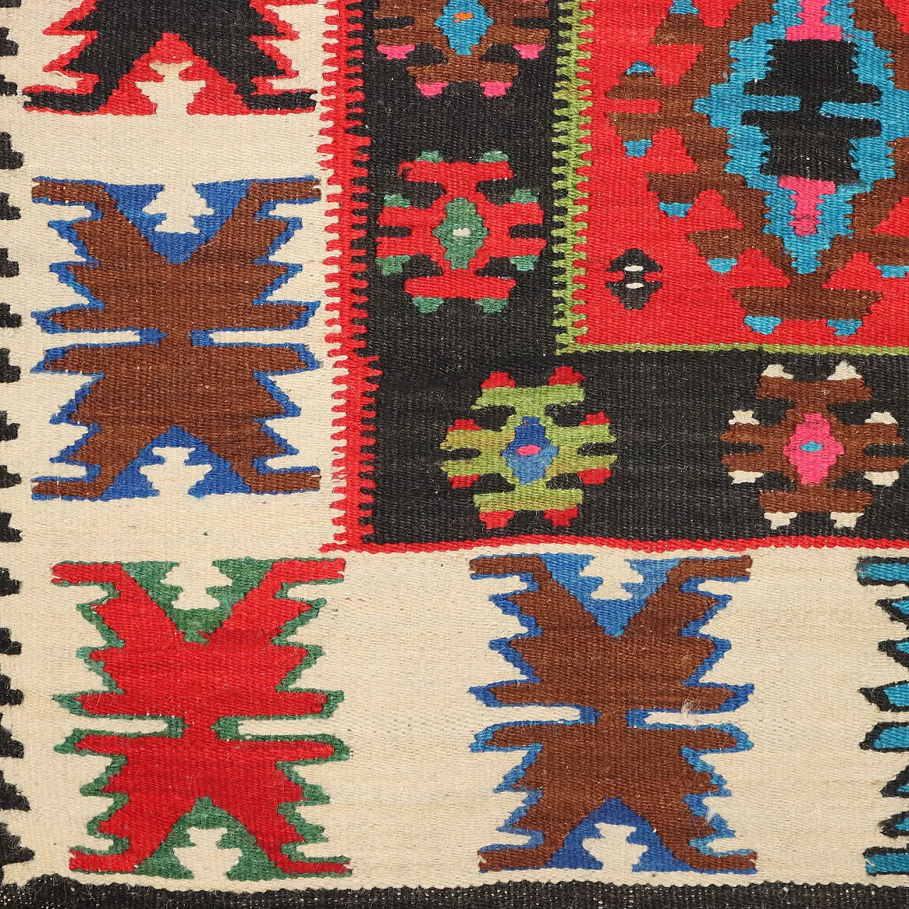 Kilim rug in wool, 20th century 6