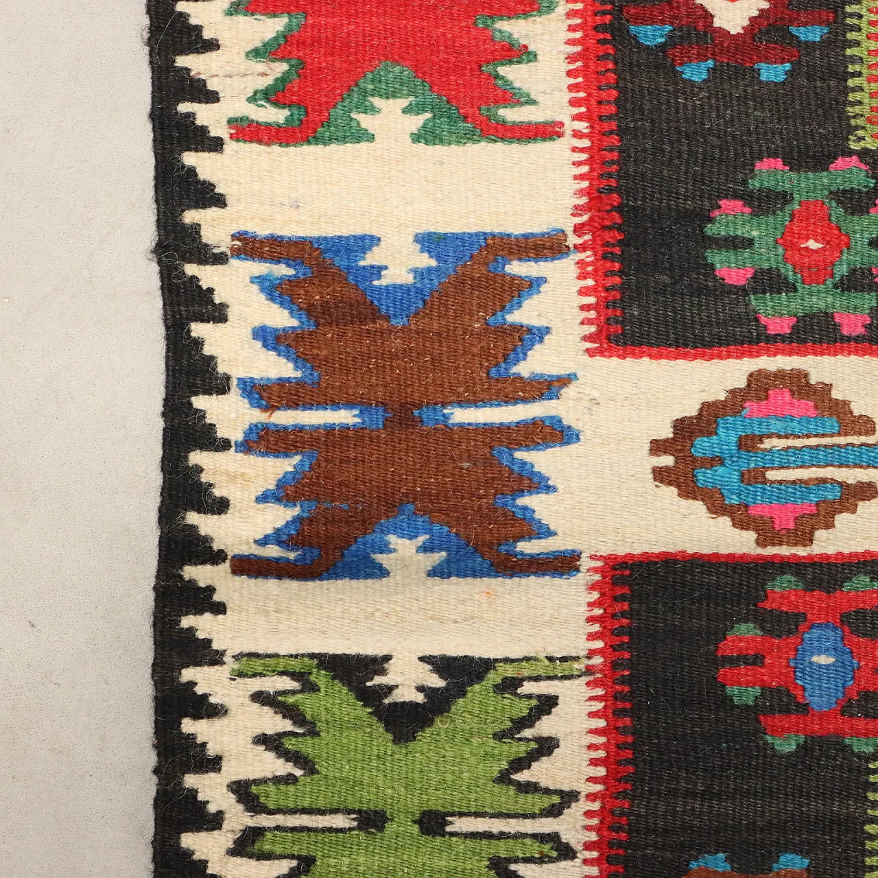 Kilim rug in wool, 20th century 7