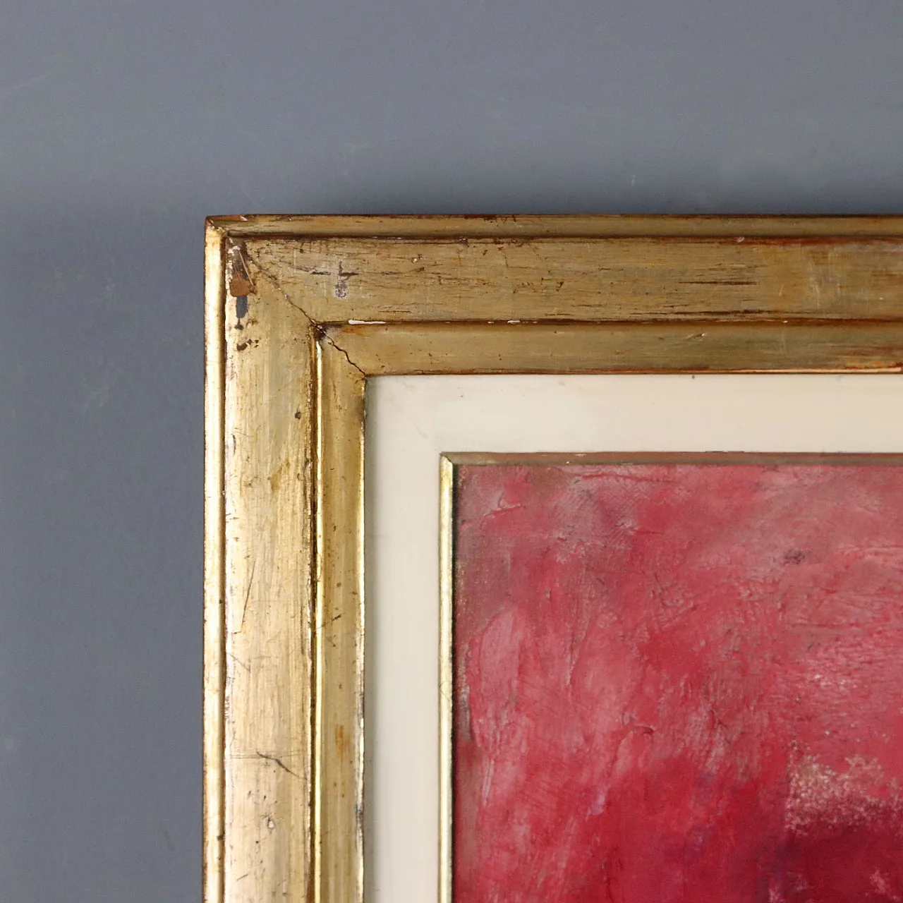 Painting by Attilio Rossi, oil on canvas, 1990s 8