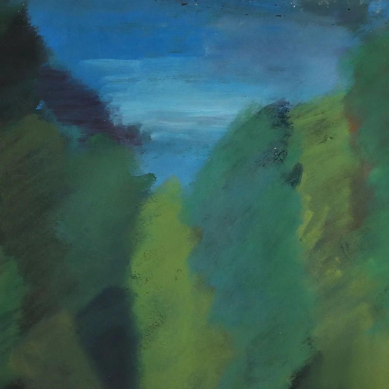 Painting by Gian Rodolfo D'Accardi, oil on canvas, 1950s 6